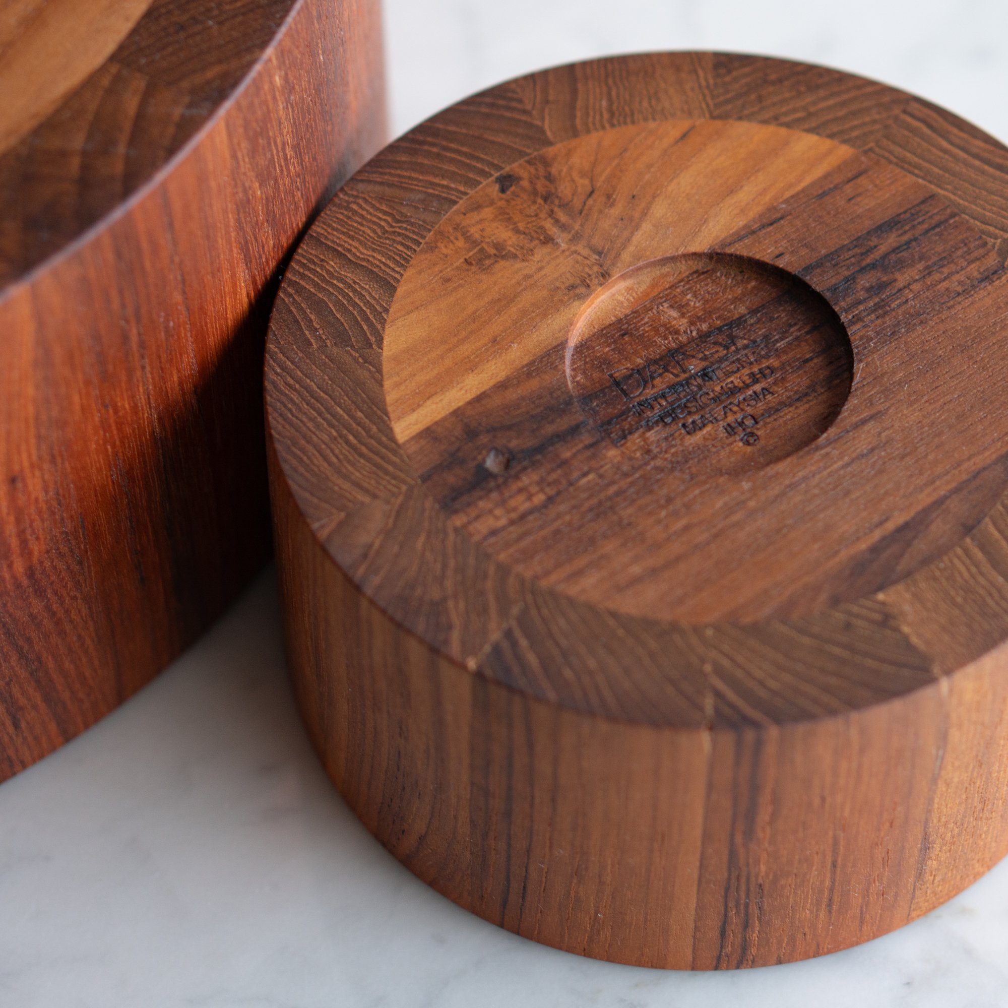 [OR334] Teak Salad Bowl Set by Dansk, Pair - Square13.jpg