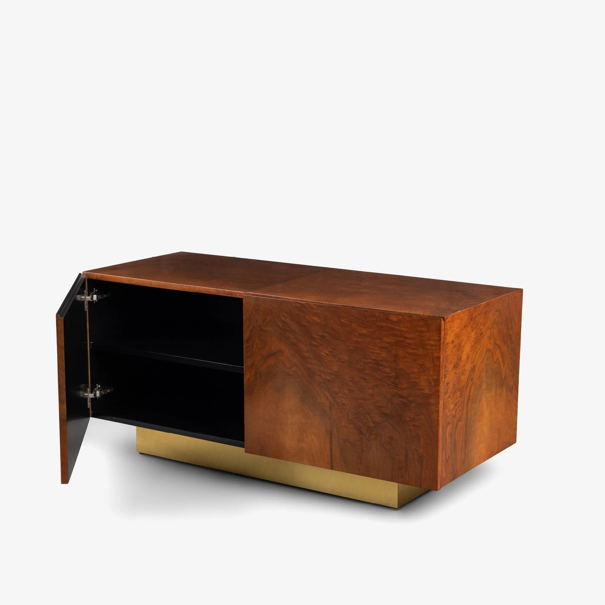 [OR352] Burlwood & Brass Low Cabinet - Square5.jpg