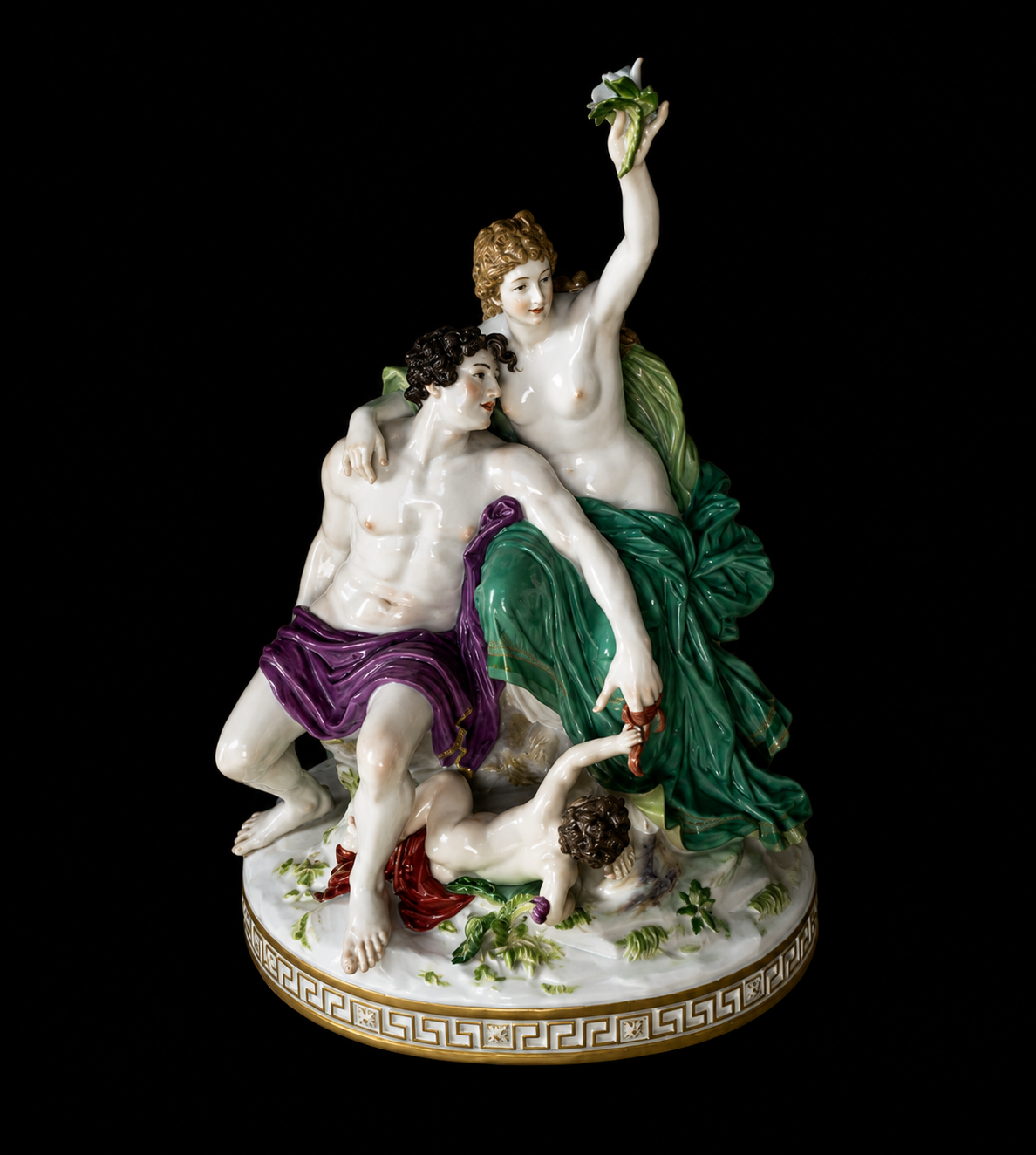 Meissen O179 “Conqueror of Olympia” Figural Group