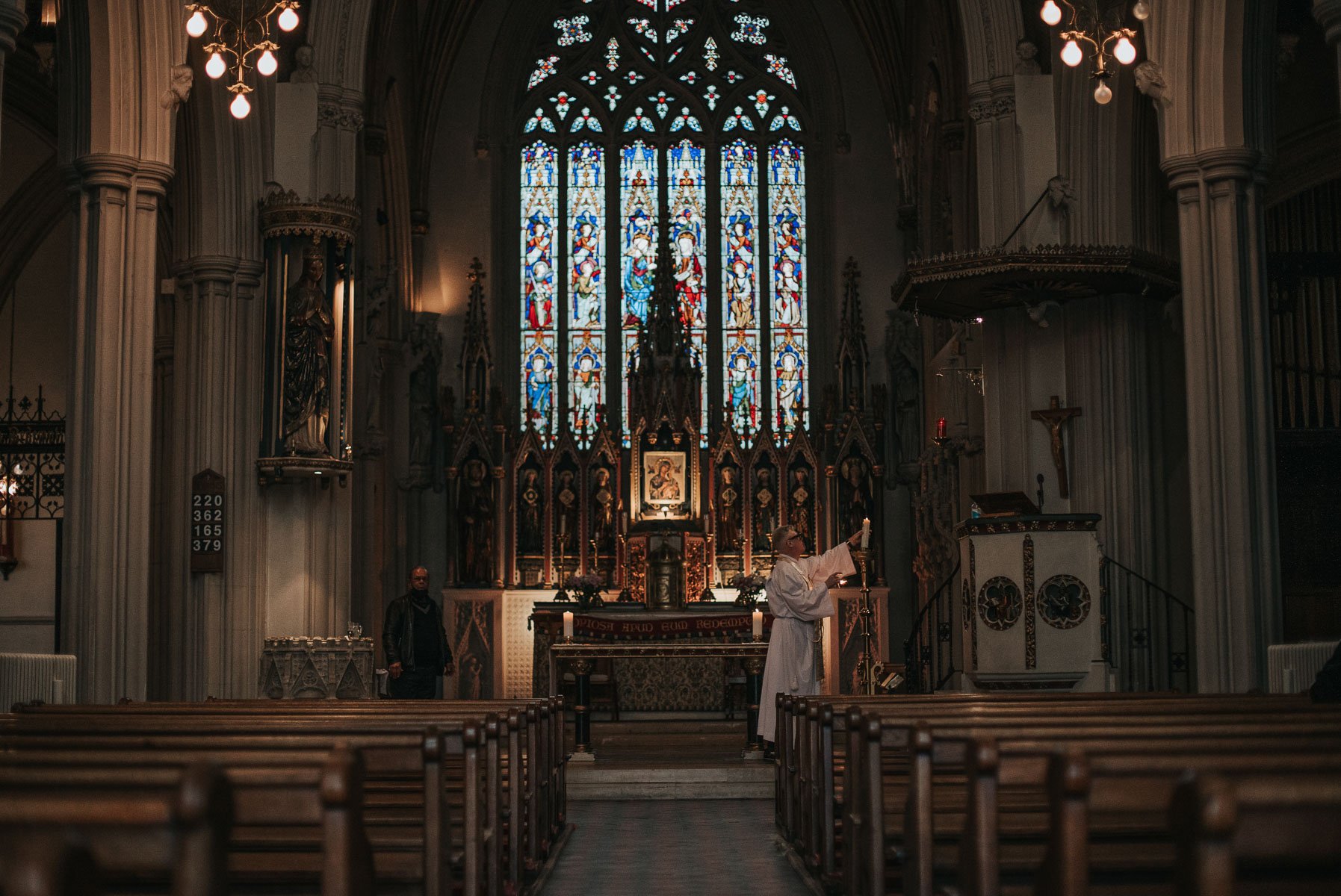 St Mary's Roman Catholic Church in Clapham, London.