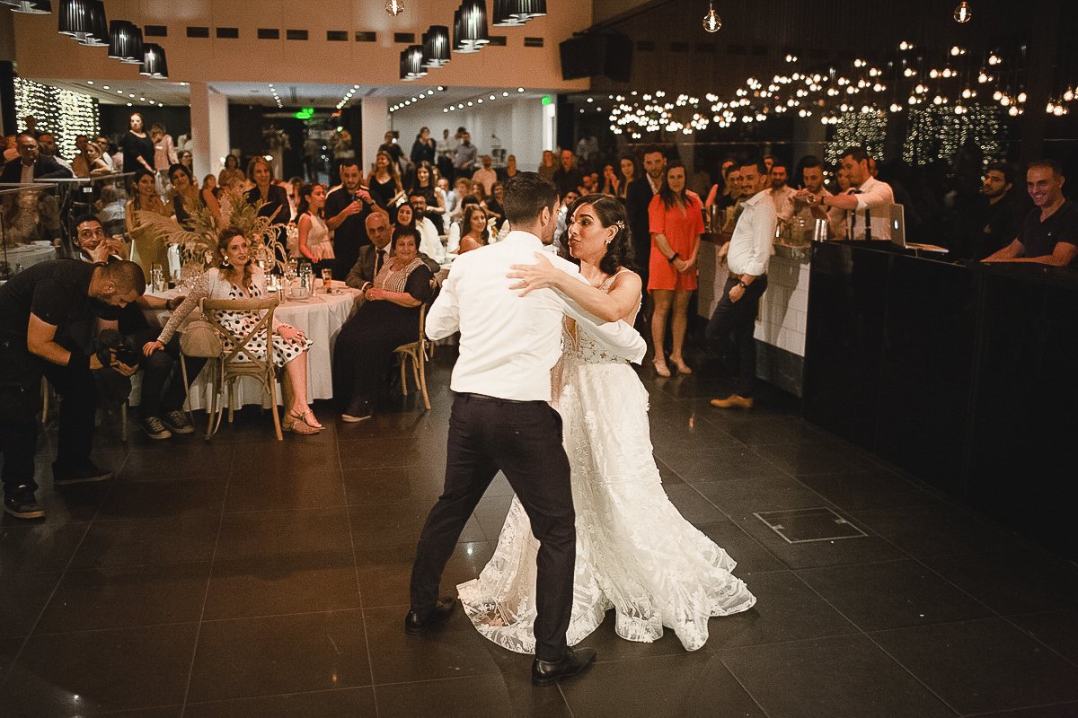 wedding first dance at occhio