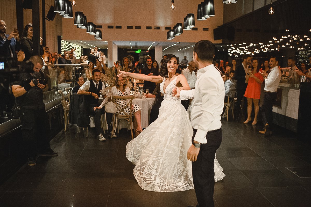 wedding first dance at occhio