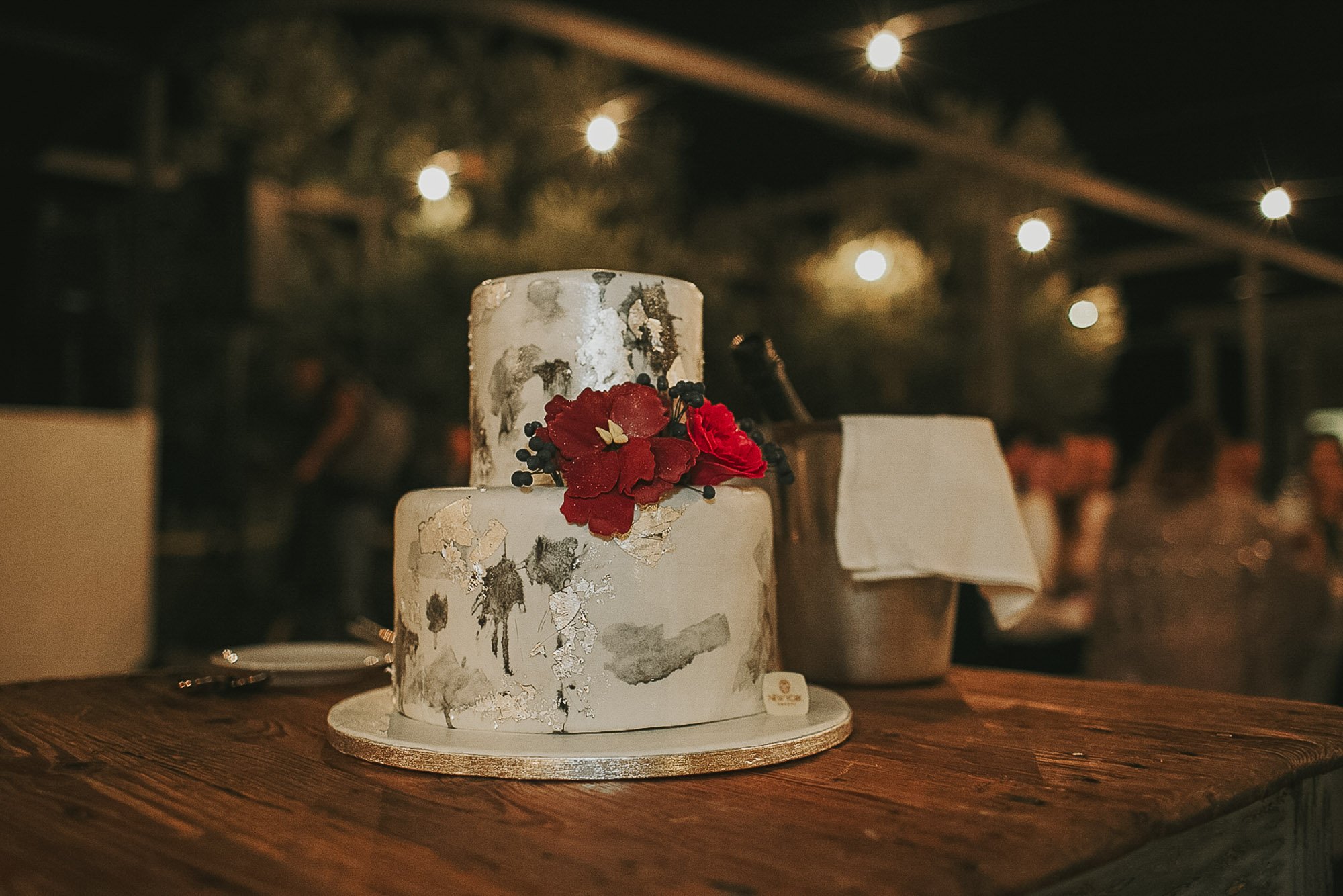 Wedding cake at Dafermou winery