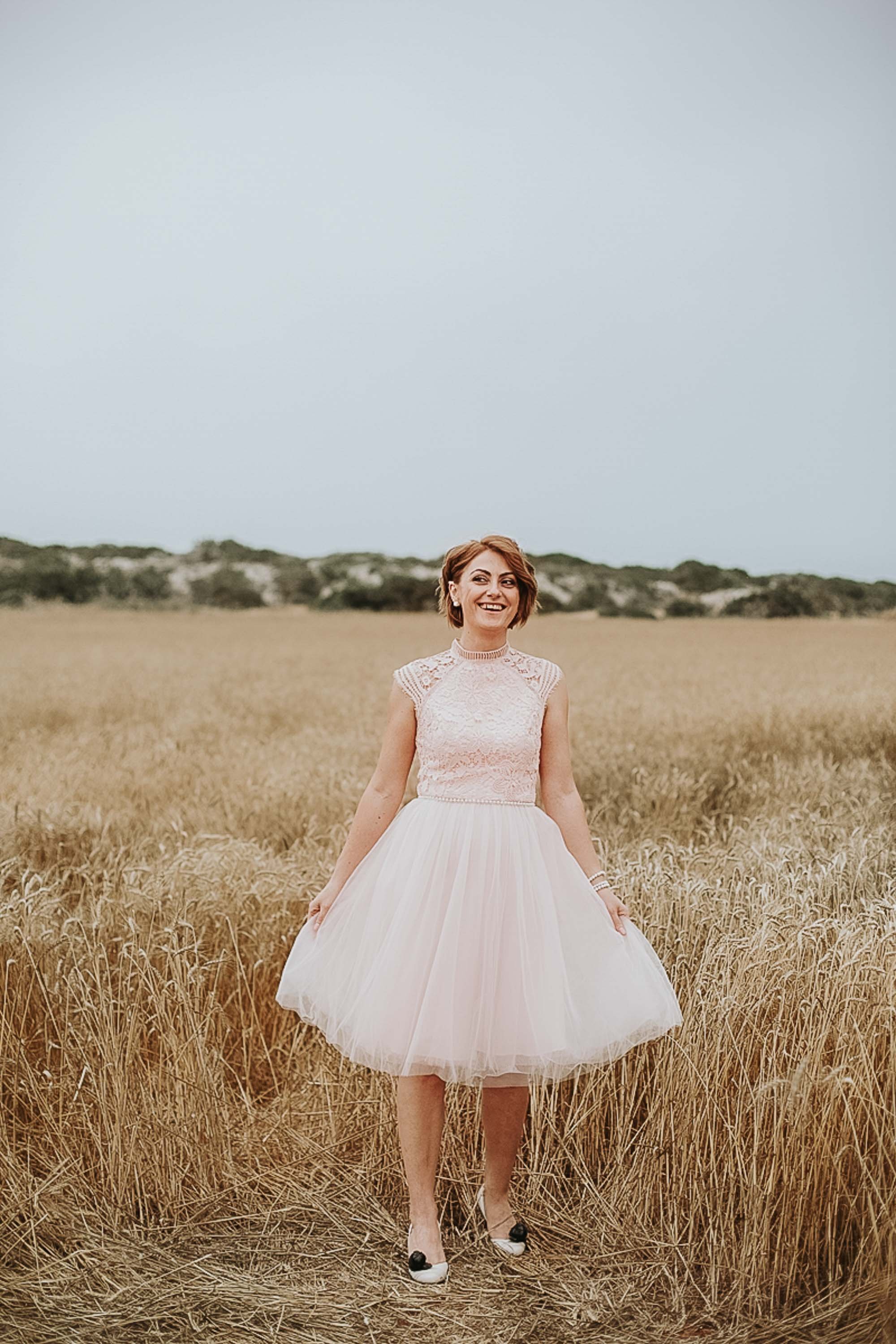 Wedding photographs at the love tree in cape greco