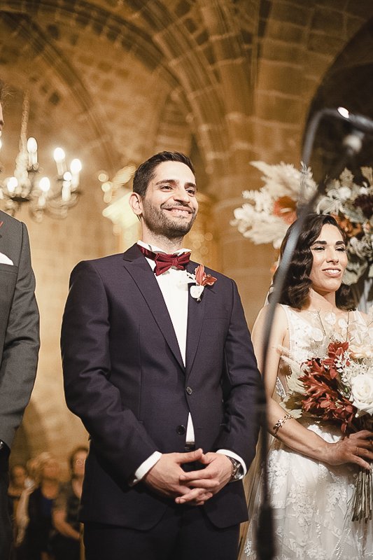 Marios marries his bride inside archaggelou michael church nicosia