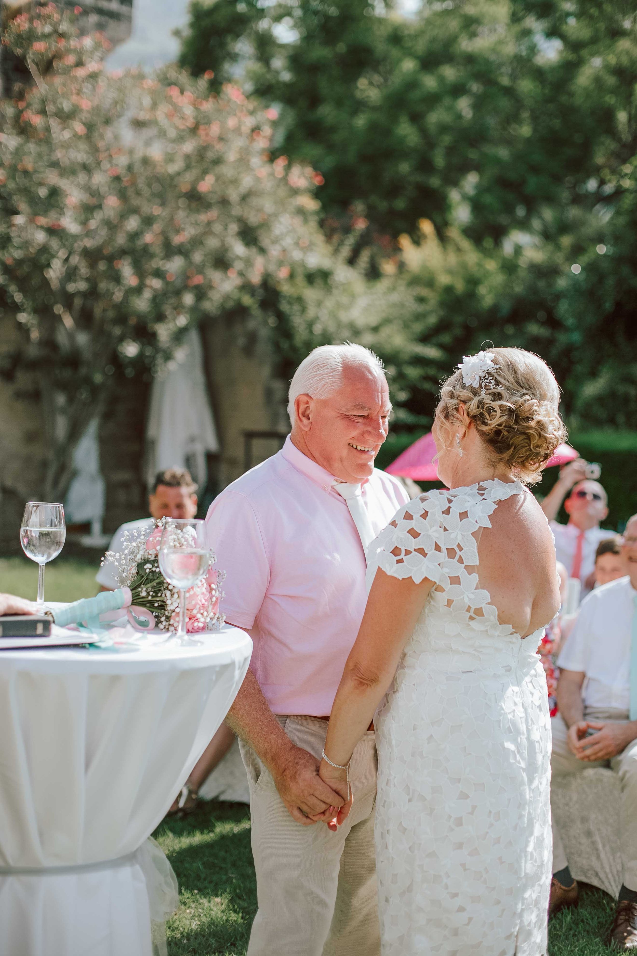 Getting married at Bellapais Abbey, Cyprus