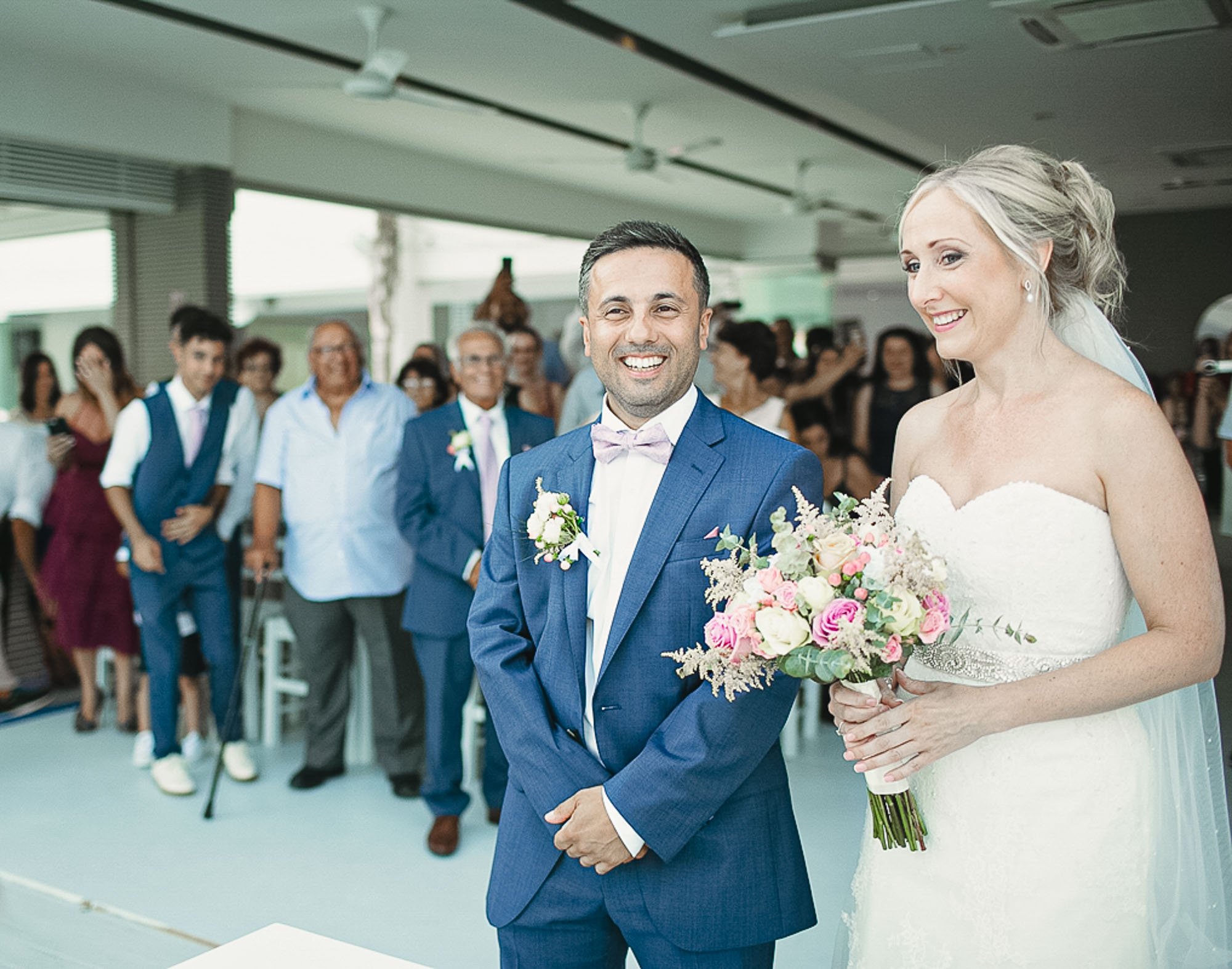 wedding ceremony at galu seaside