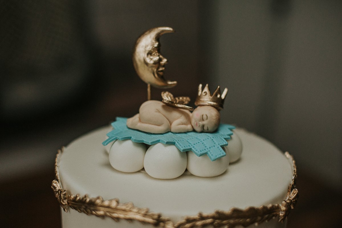 Christening Cake topper