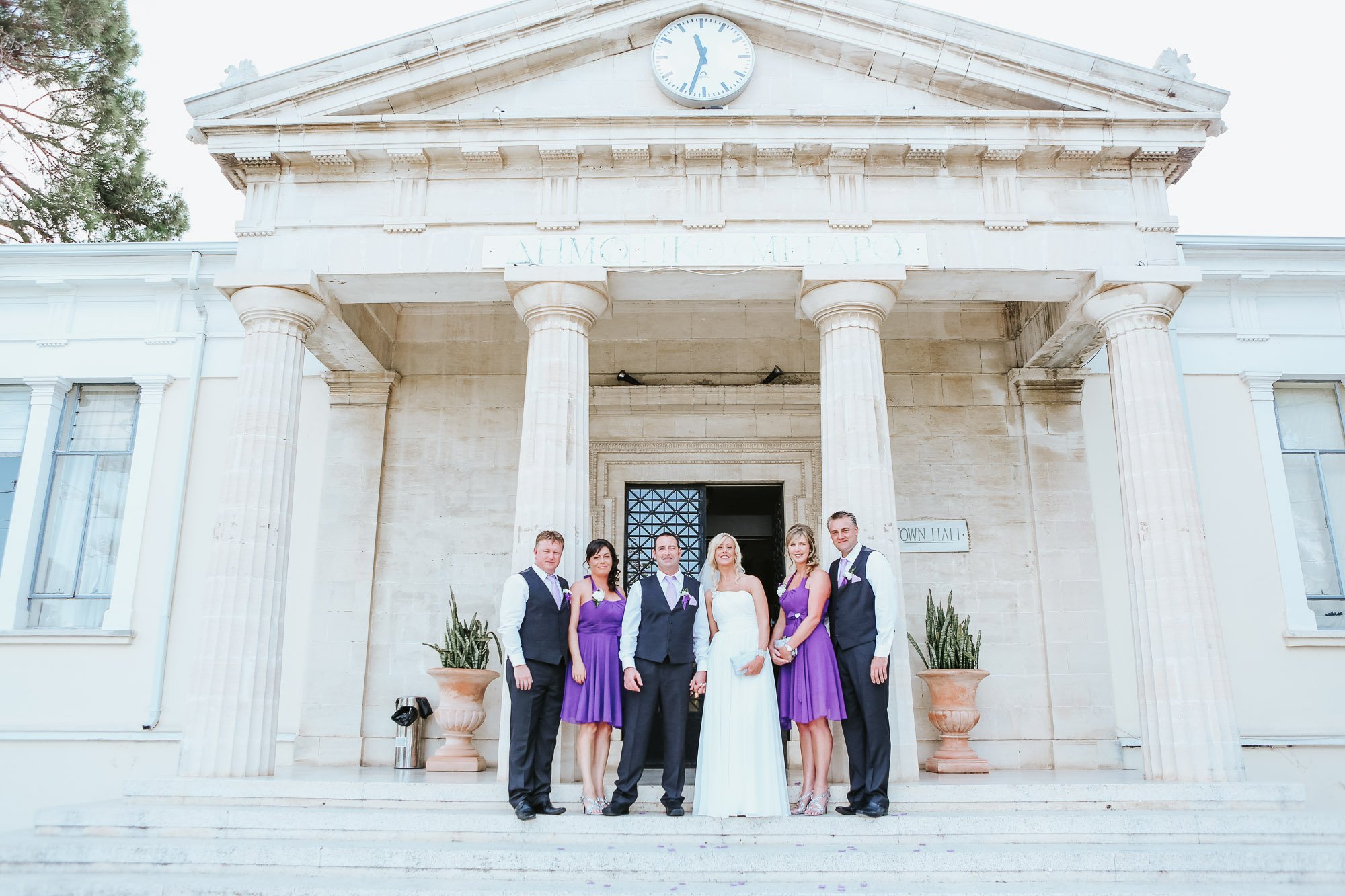 Paphos Town Hall Wedding