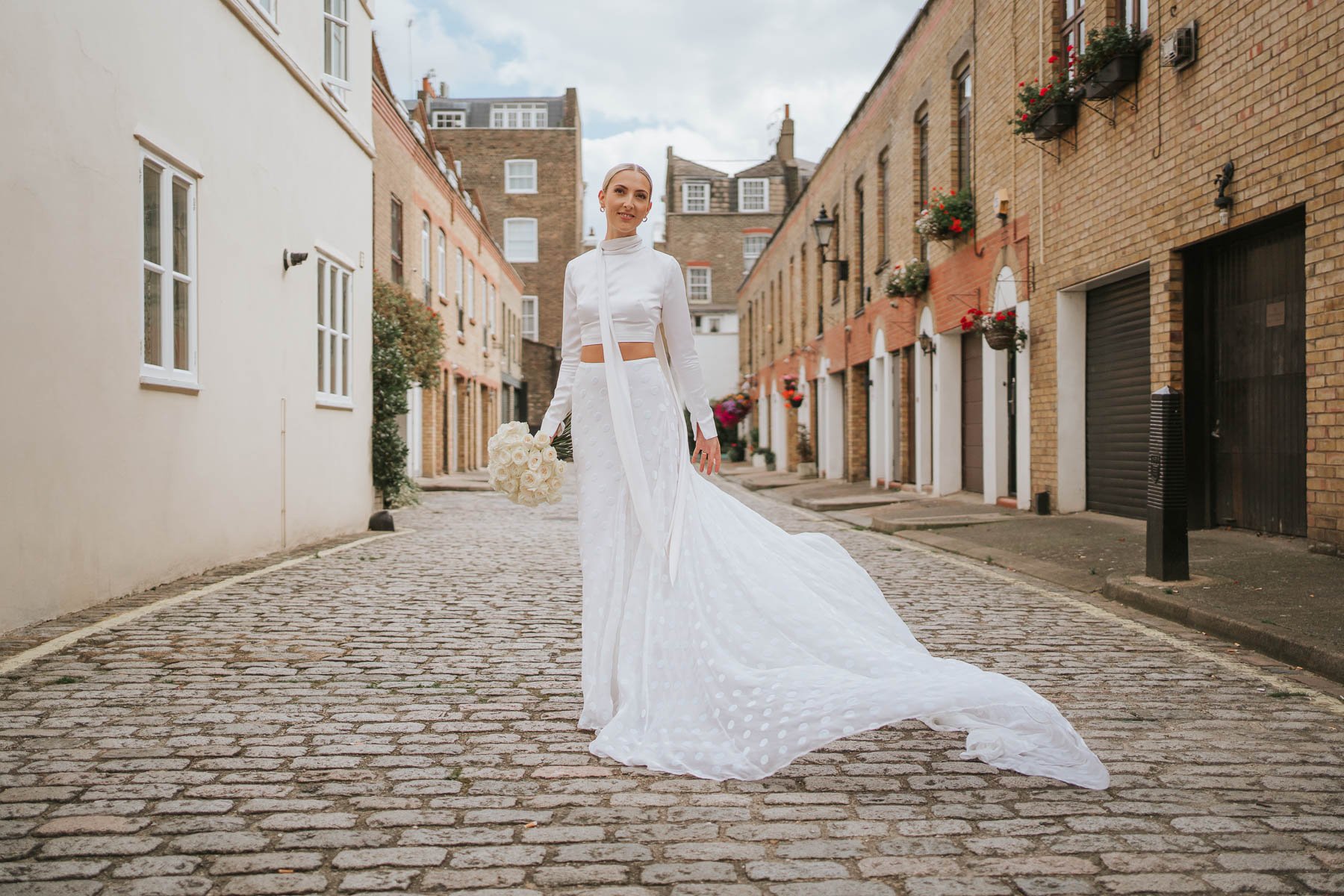  A bridal shoot. 