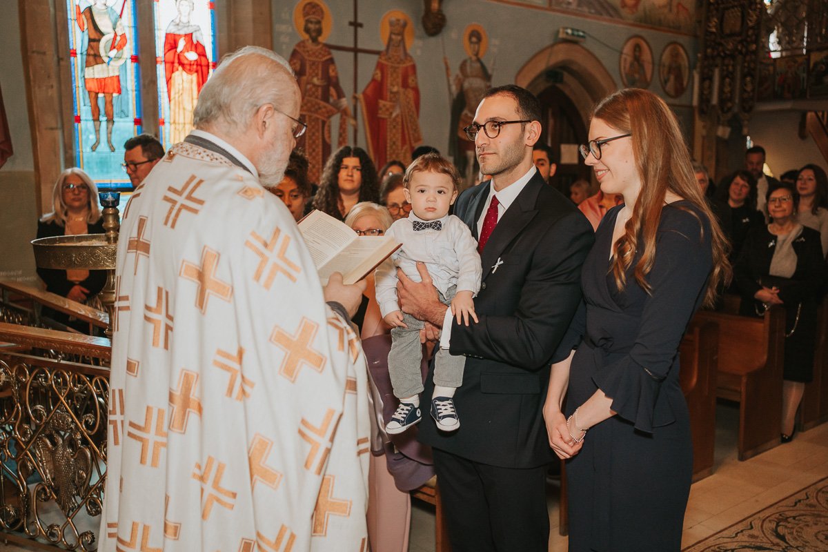 Baby Boy's Greek Christening