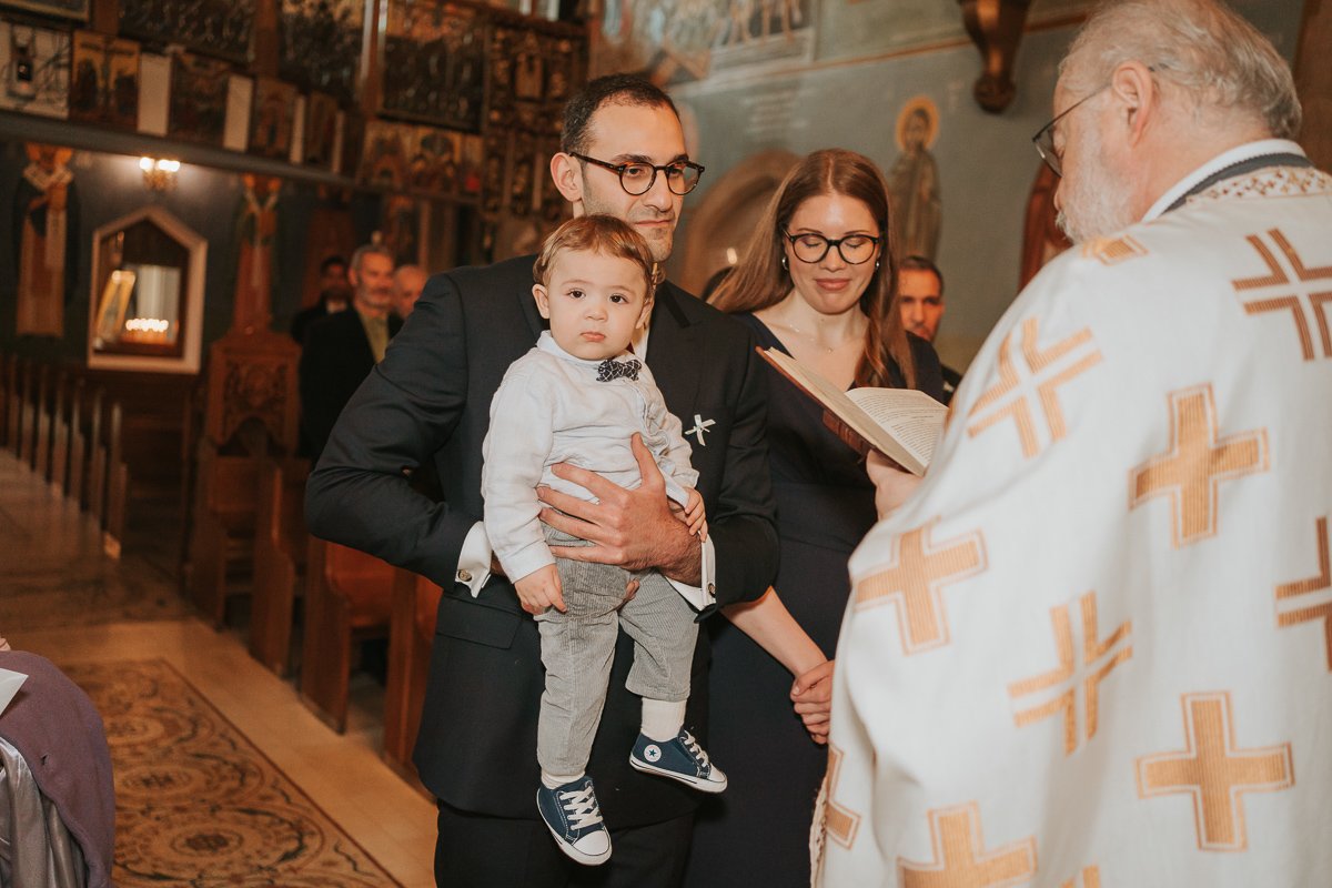 Baby Boy's Greek Christening