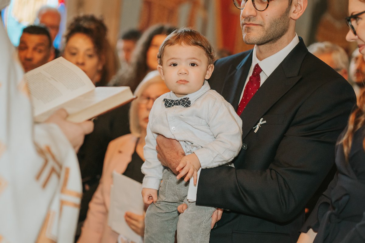 Baby Boy's Greek Christening