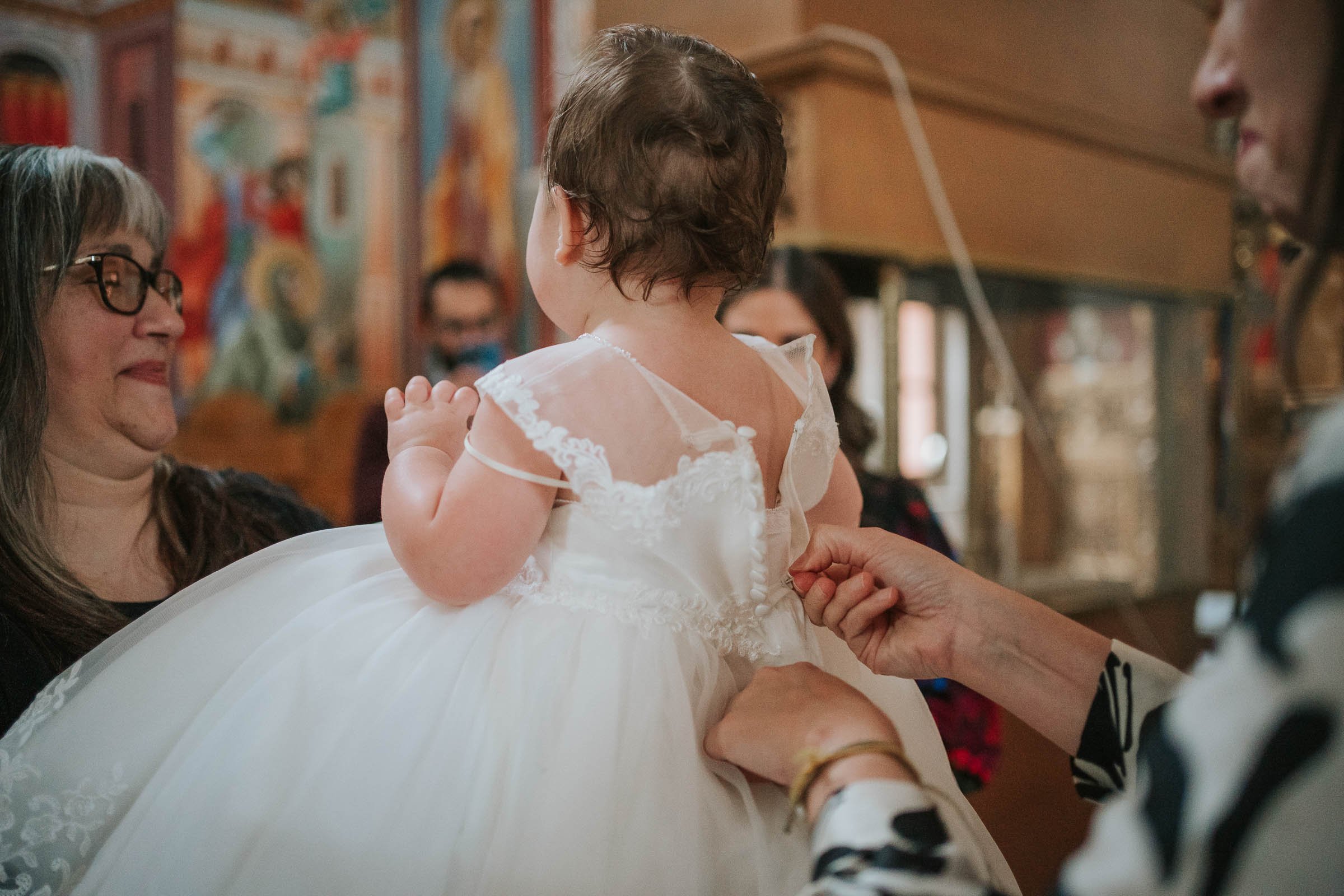Baby Girl's Greek Orthodox Christening