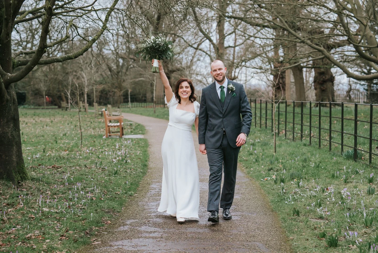  Natural Wedding Photography in Richmond Park. 