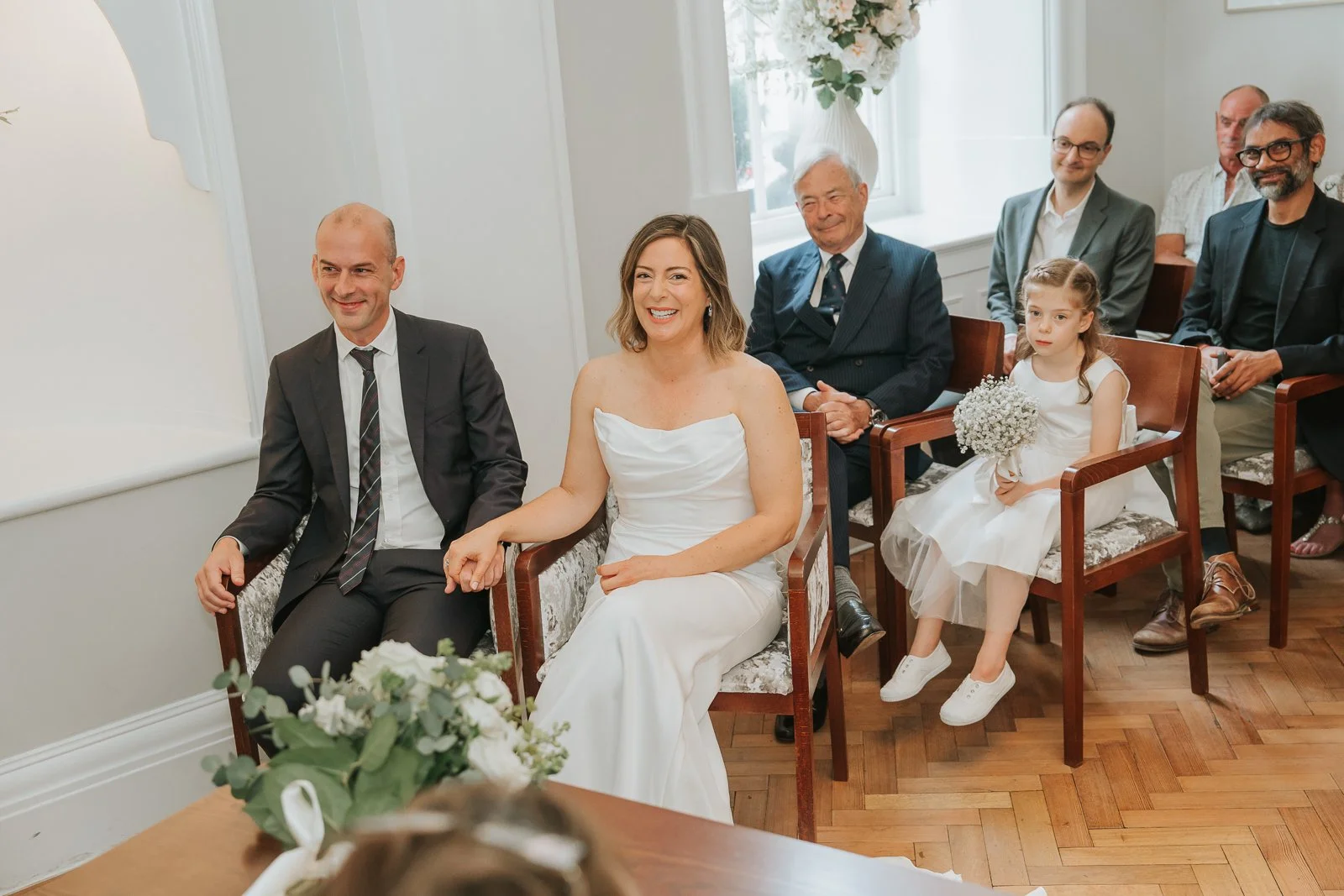 Wedding in The Rossetti Room at Chelsea Old Town Hall. 