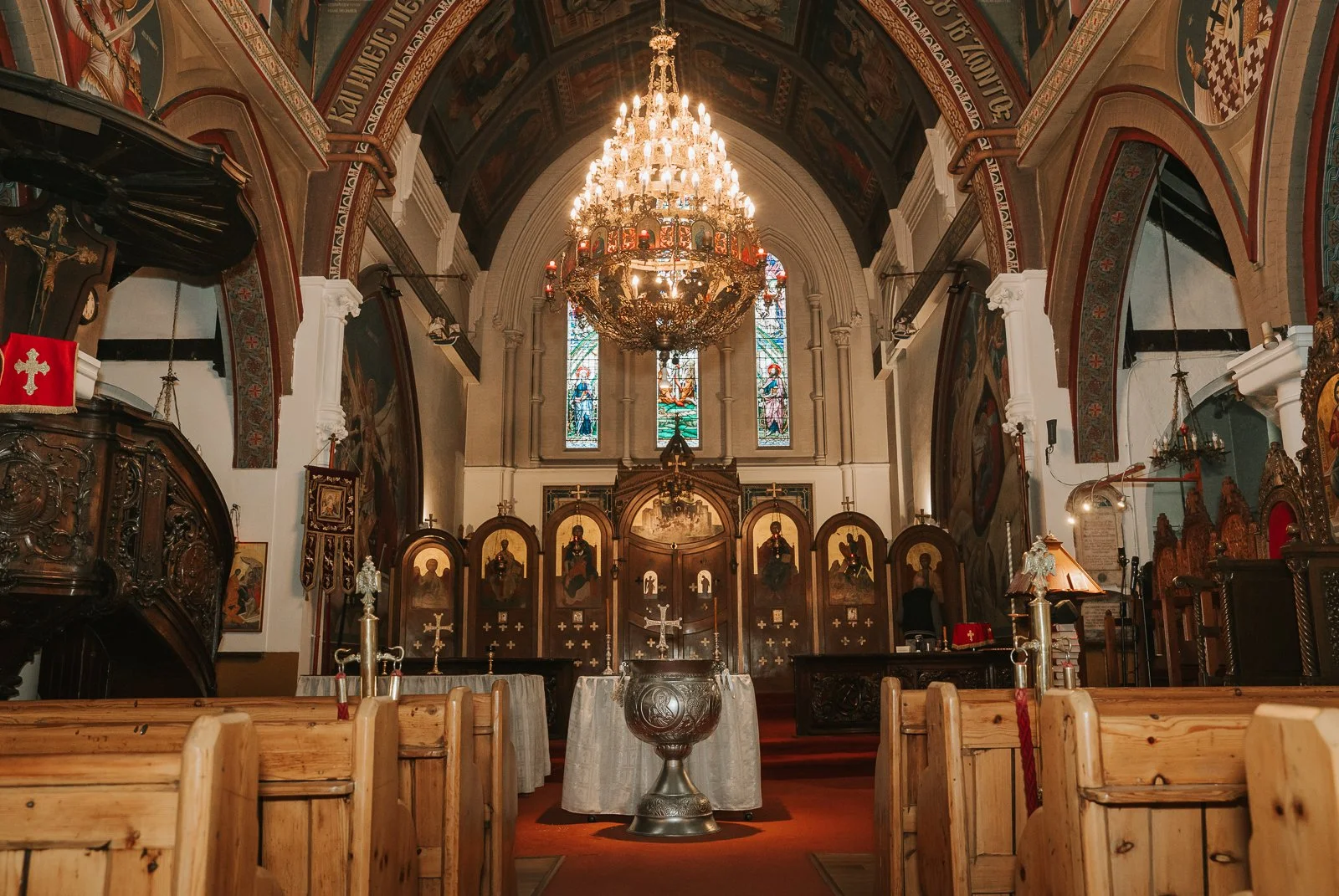 Christenings at St Nicholas' Greek Orthodox Church, Shepherds Bush: A Beautiful Greek Orthodox Baptism in West London