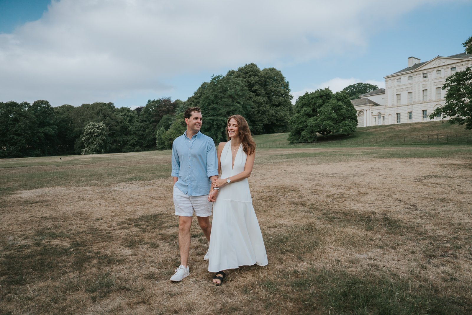 Engagement Photos at Hampstead Heath &amp; Kenwood House: One of London's Most Romantic Locations