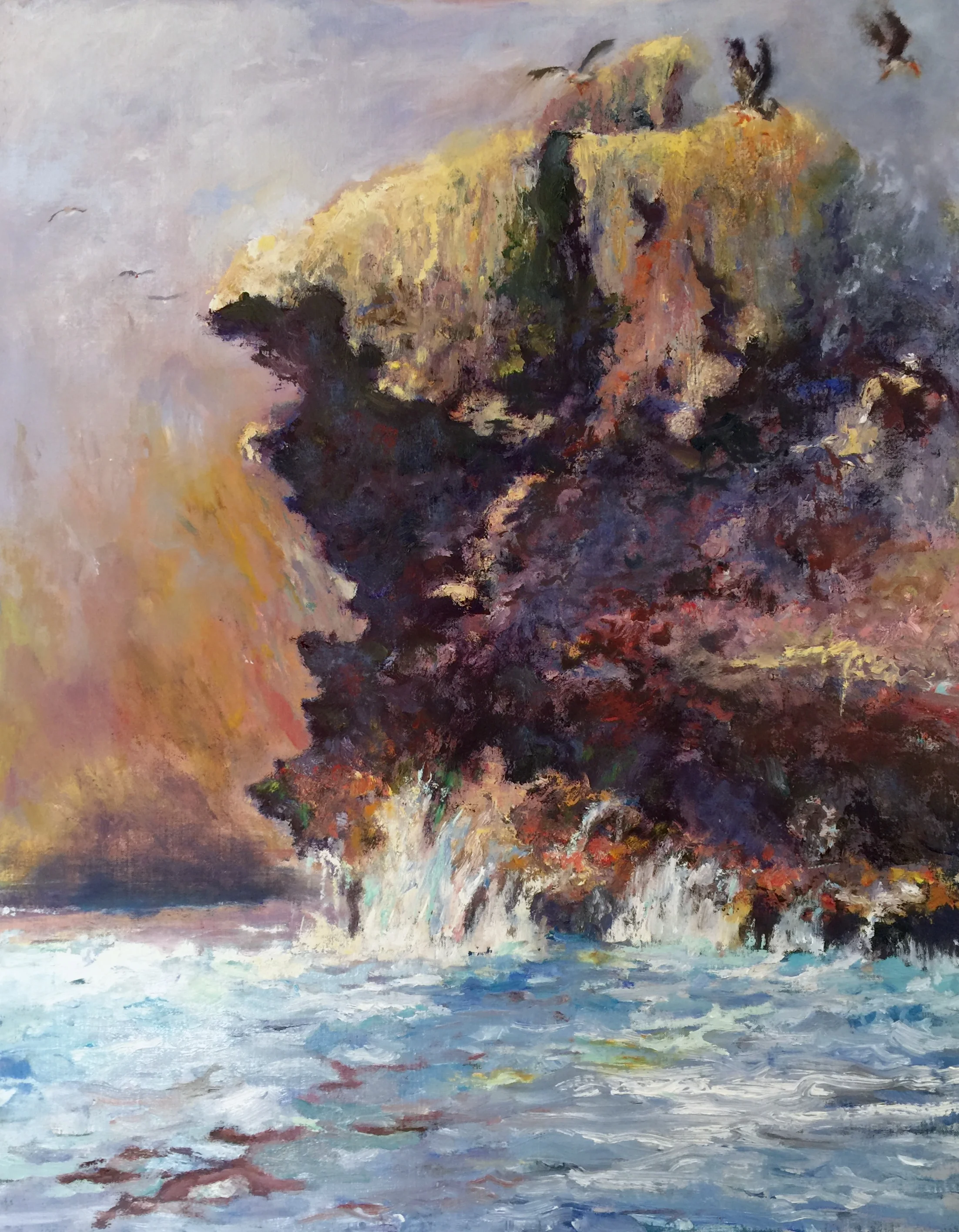 "Into the Mist" Oil 16x20