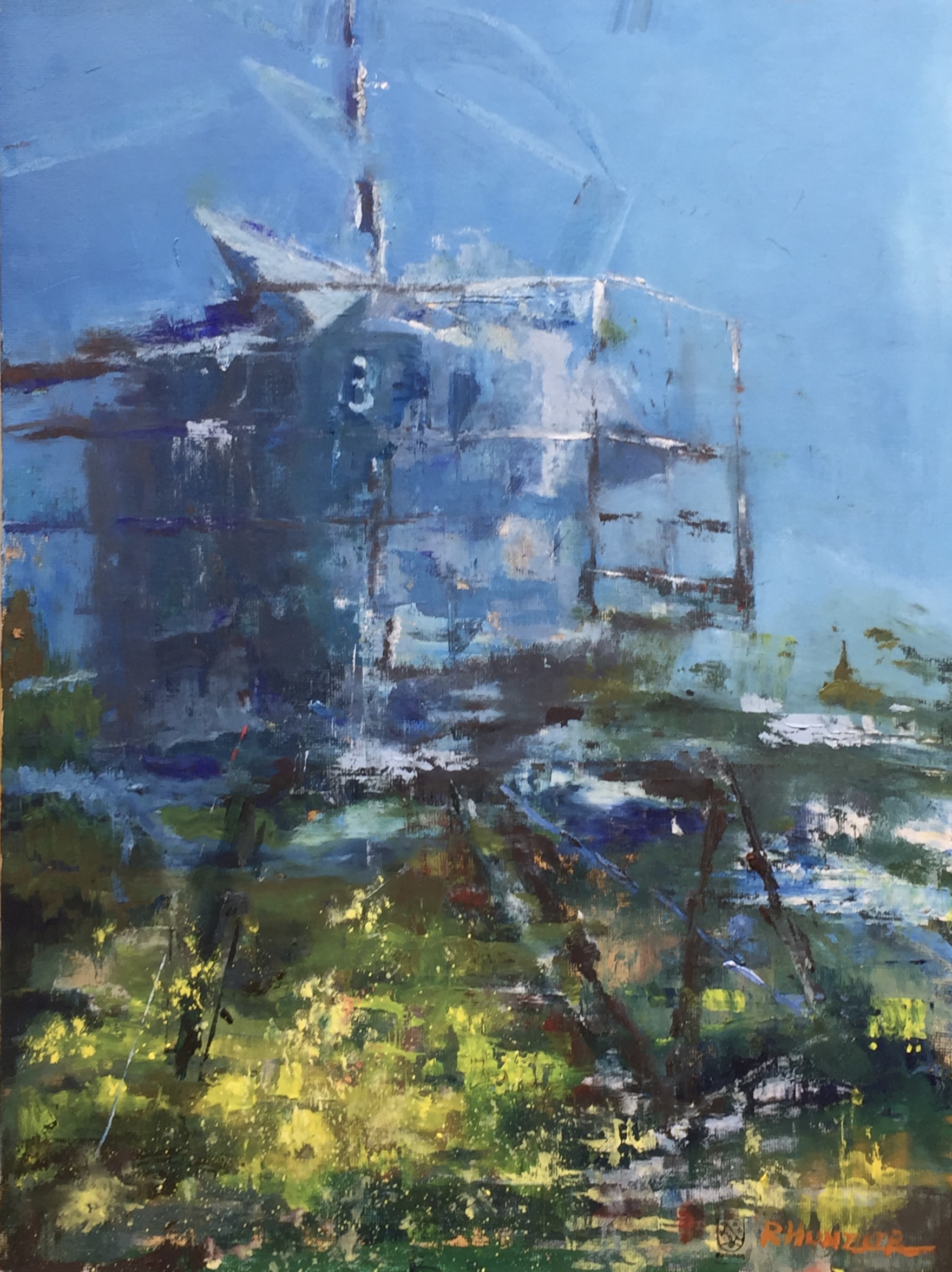 Visions of Tower 3 Oil 12x16