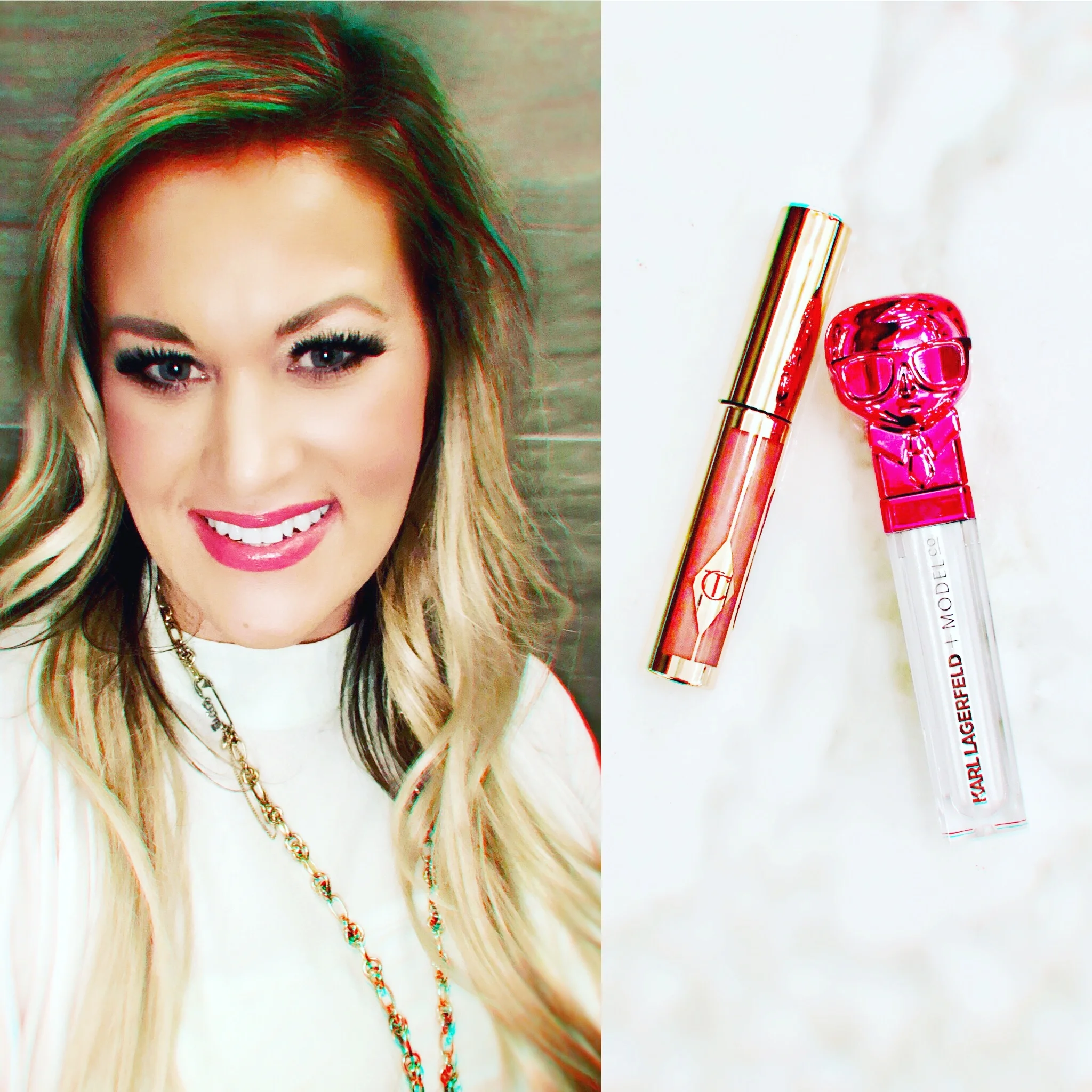 Karl Lagerfeld + Model Co and Charlotte Tilbury