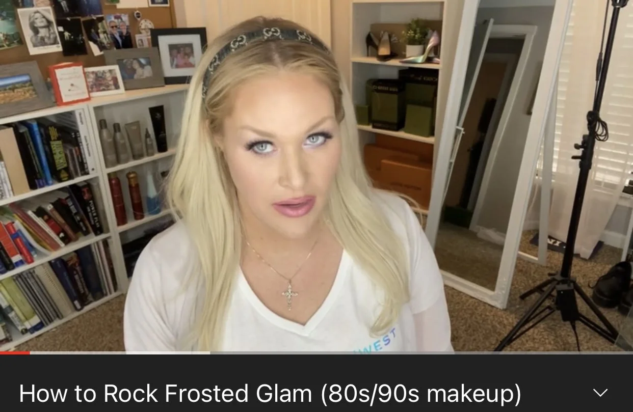 How to Rock Frosted Glam (80s/90s Makeup)