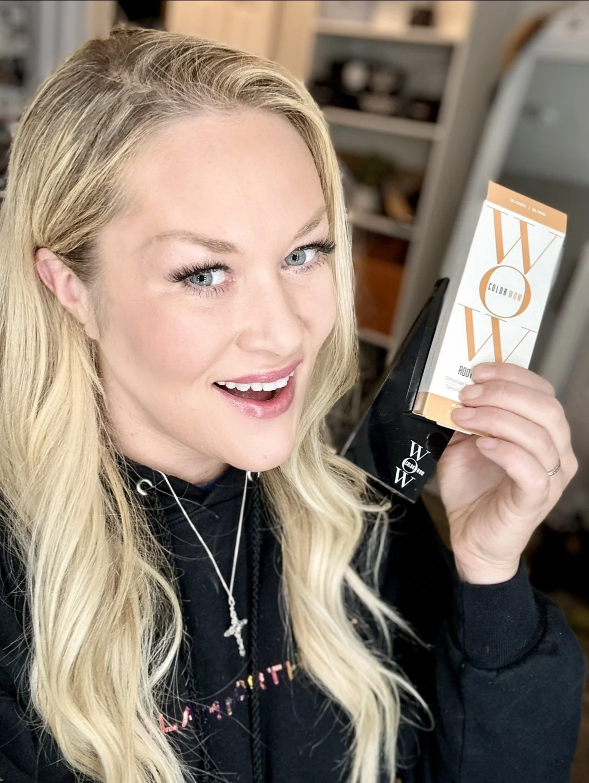 Hair Makeup? Watch Me Try Color Wow's Root Cover Up