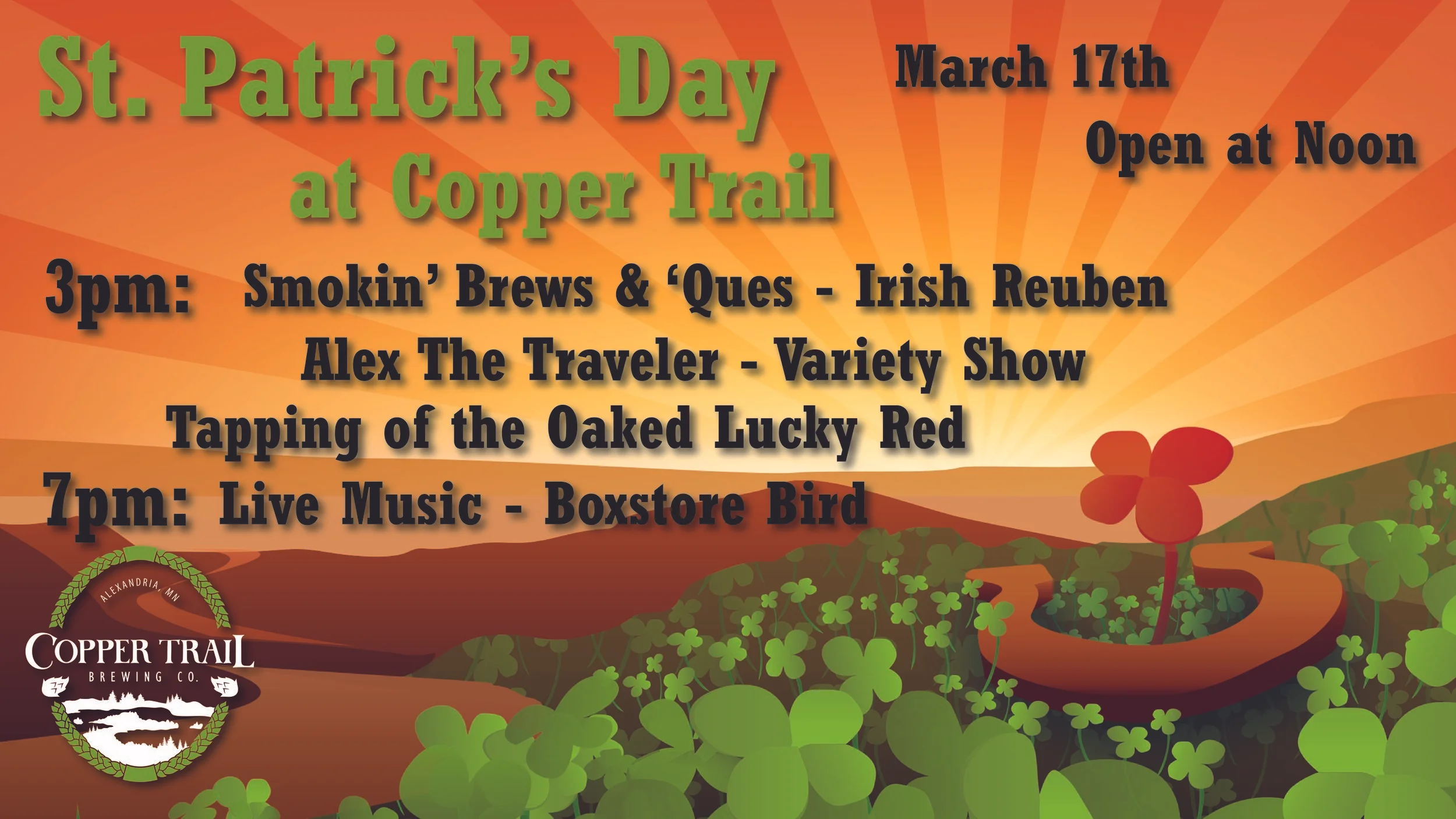 St. Patrick's Day at Copper Trail