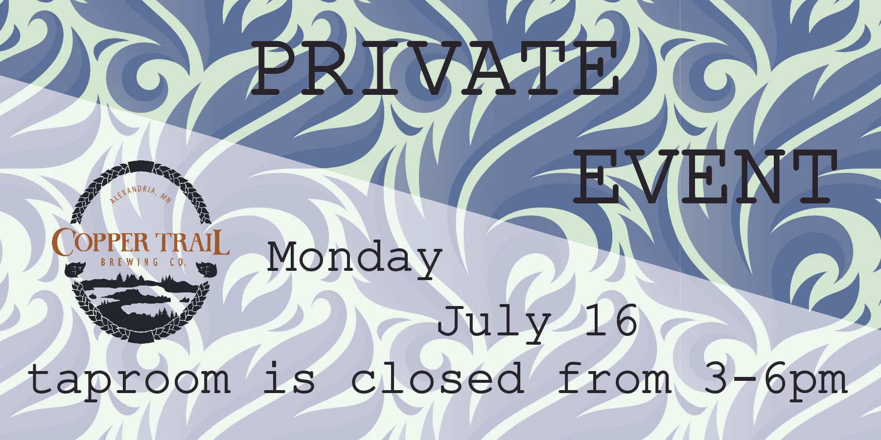 Private Event - Taproom Closed