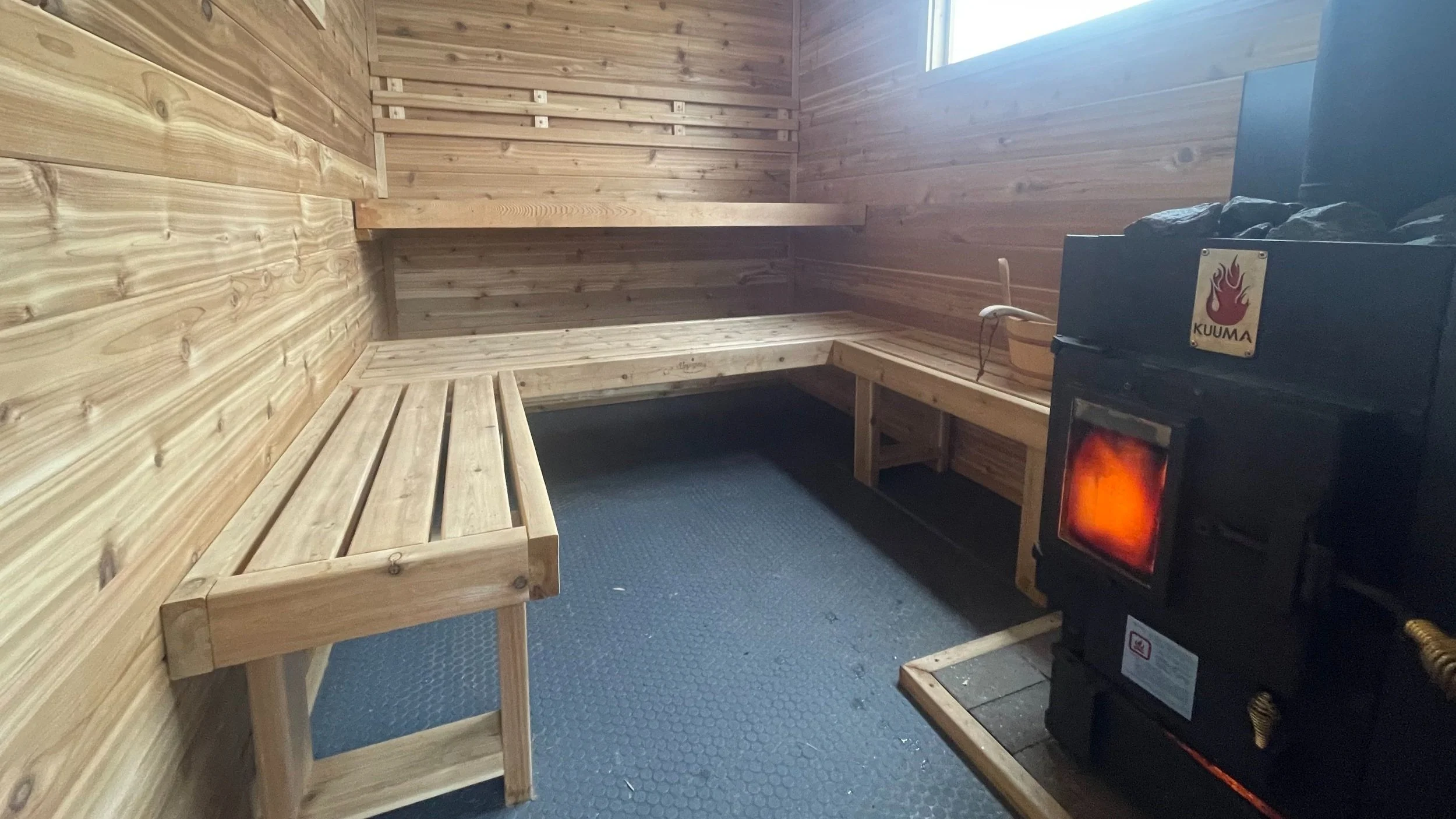 Wildfire Sauna at Oletoberfest