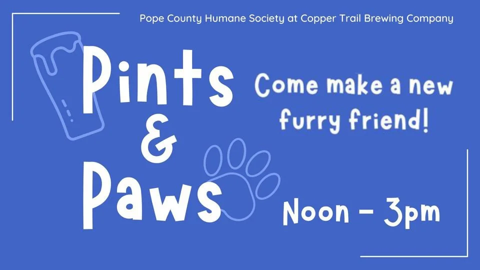 Pints &amp; Paws Dog Adoption Event