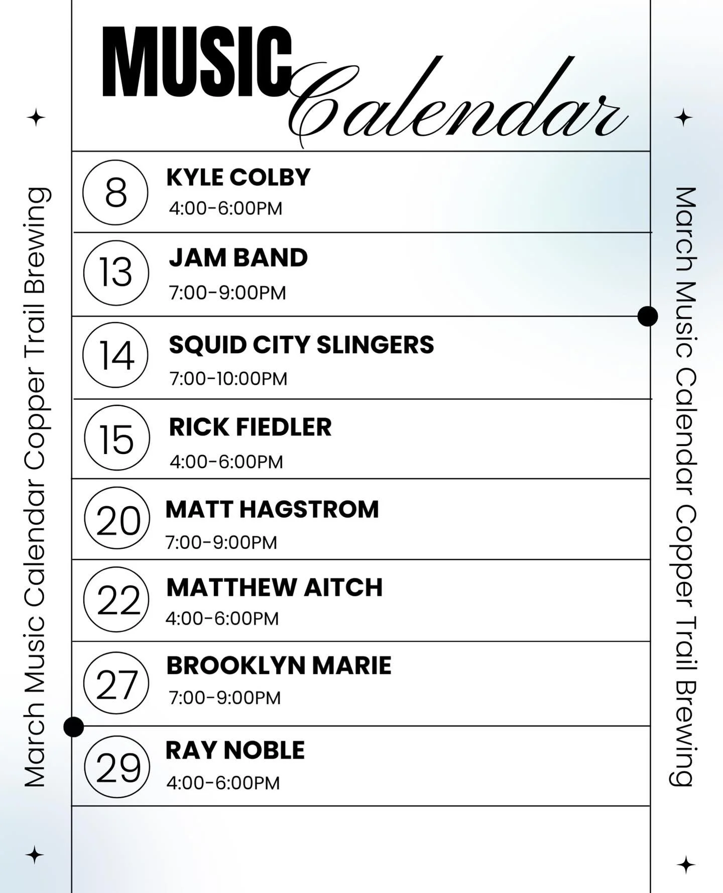 March music mania!☘️

#alexandriamn #brewpub #brewery #craftbeer #downtownalexandria