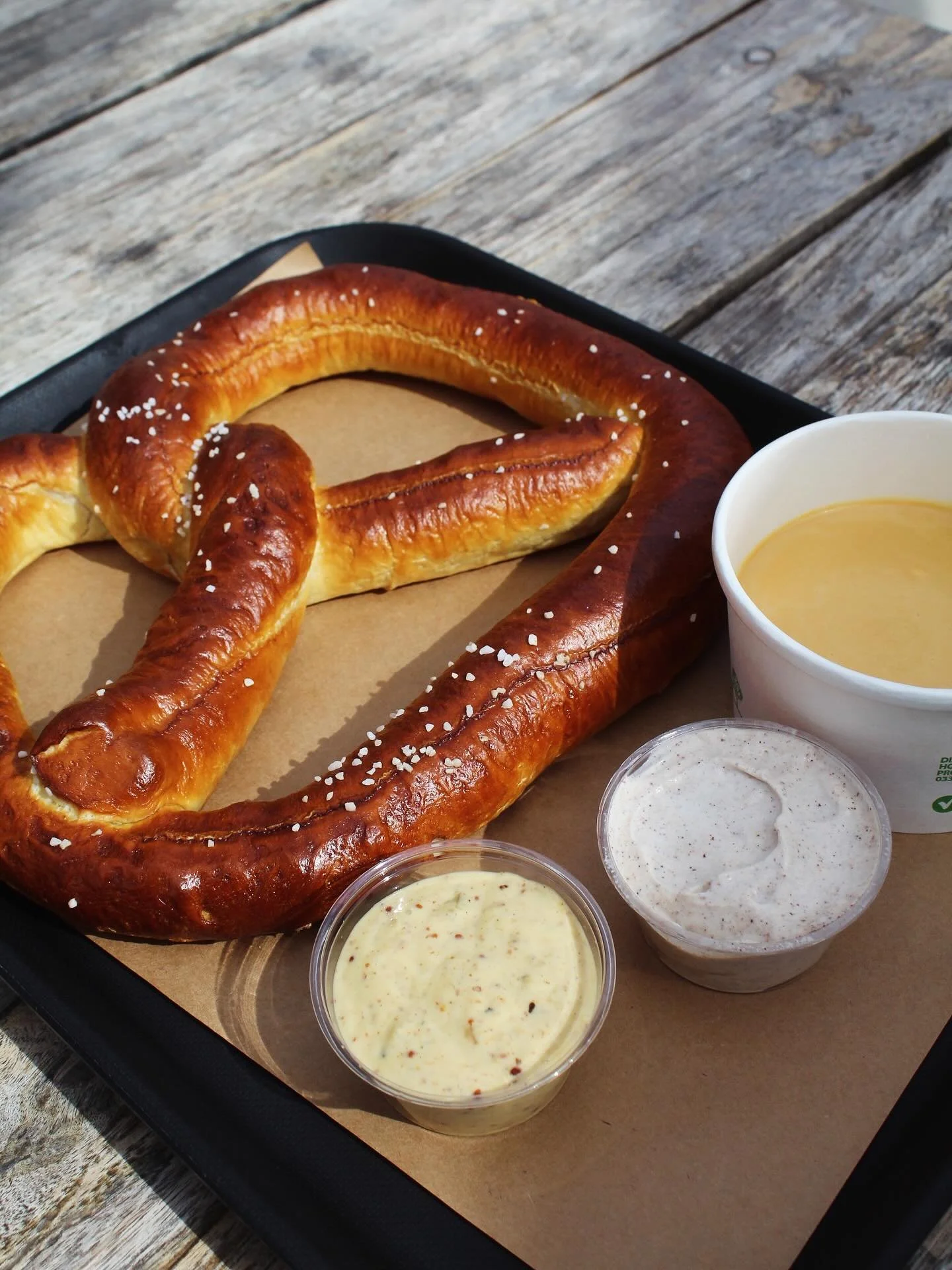 ⚠️Last week to get our Bavarian pretzels before they&rsquo;re gone for good!

Sorry April fools!😁🥨No need to be alarmed our soft pretzel deliciousness will continue to be served with a dip trio for the foreseeable future

#alexandriamn #brewpub #br