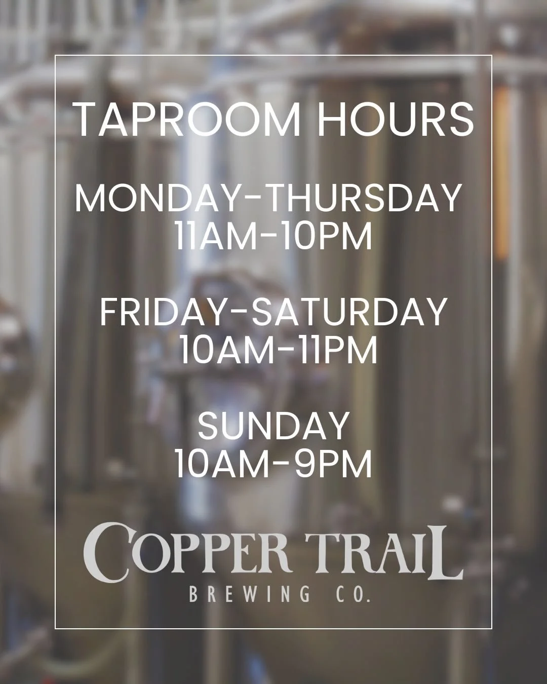 New hours for the summer months starting today!

#alexandriamn #brewpub #brewery #craftbeer #downtownalexandria