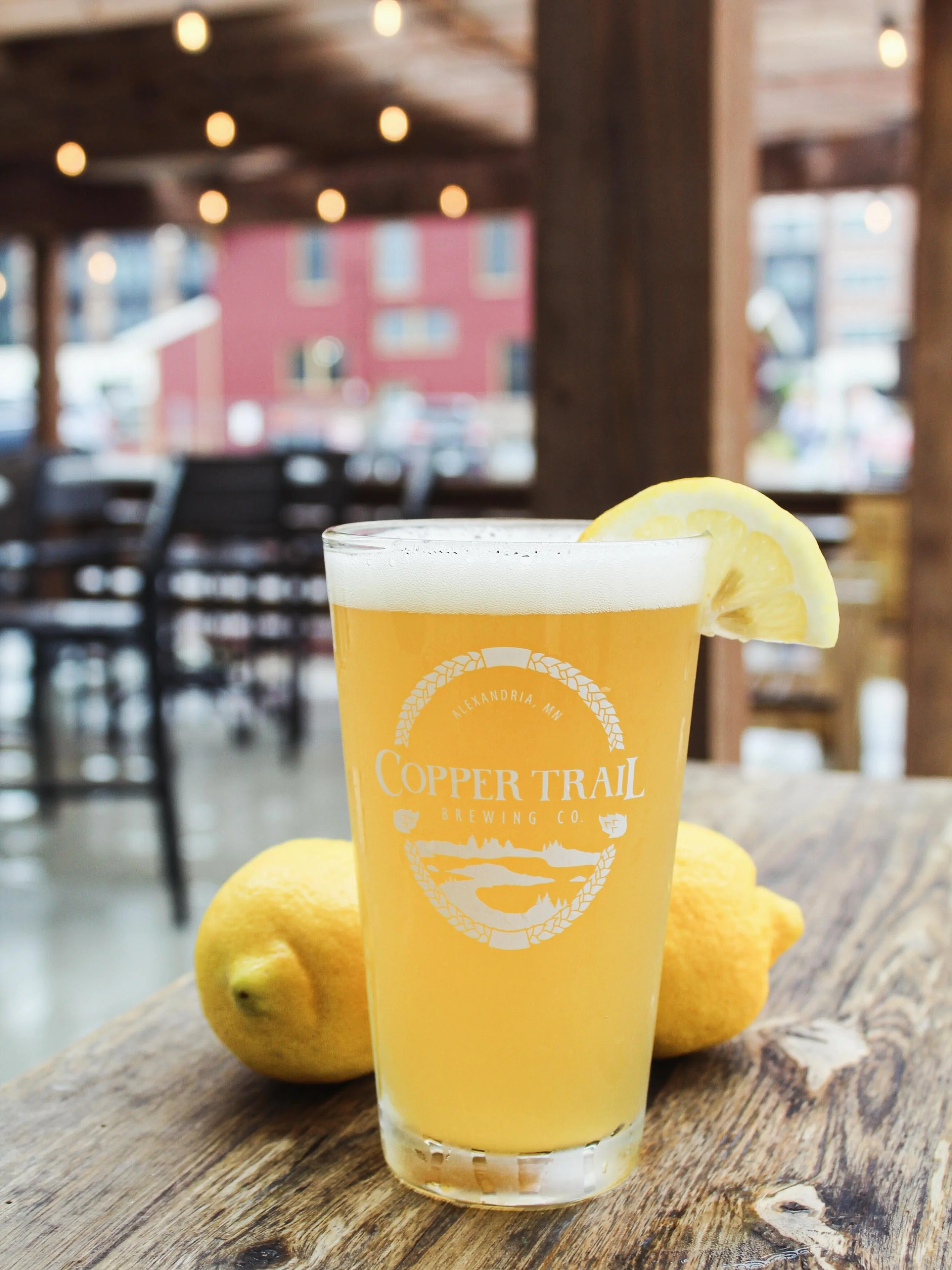 Dock Lemonade🍋☀️the perfect summer sour

Lemon sour with hints of juniper and mint! Perfectly balanced and refreshing on a hot day!

#alexandriamn #brewpub #brewery #craftbeer #downtownalexandria