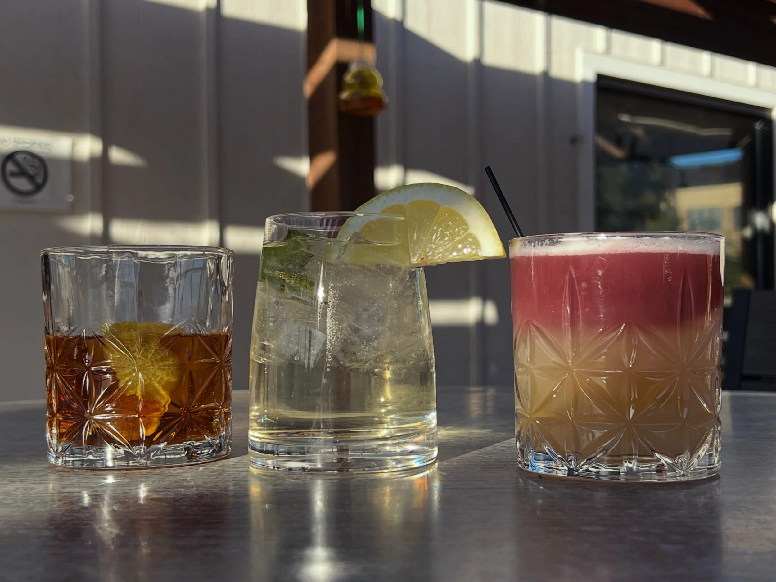 Have you tried out our new cocktails yet?!

Amaro Negroni- Ida Grave gin, Ida Grave amaro, sweet vermouth, garnished with an orange peel served over a large cube.

Hugo Spritz-Mionetto prosecco, St. Germain elderflower liquor, soda, mint, garnished w