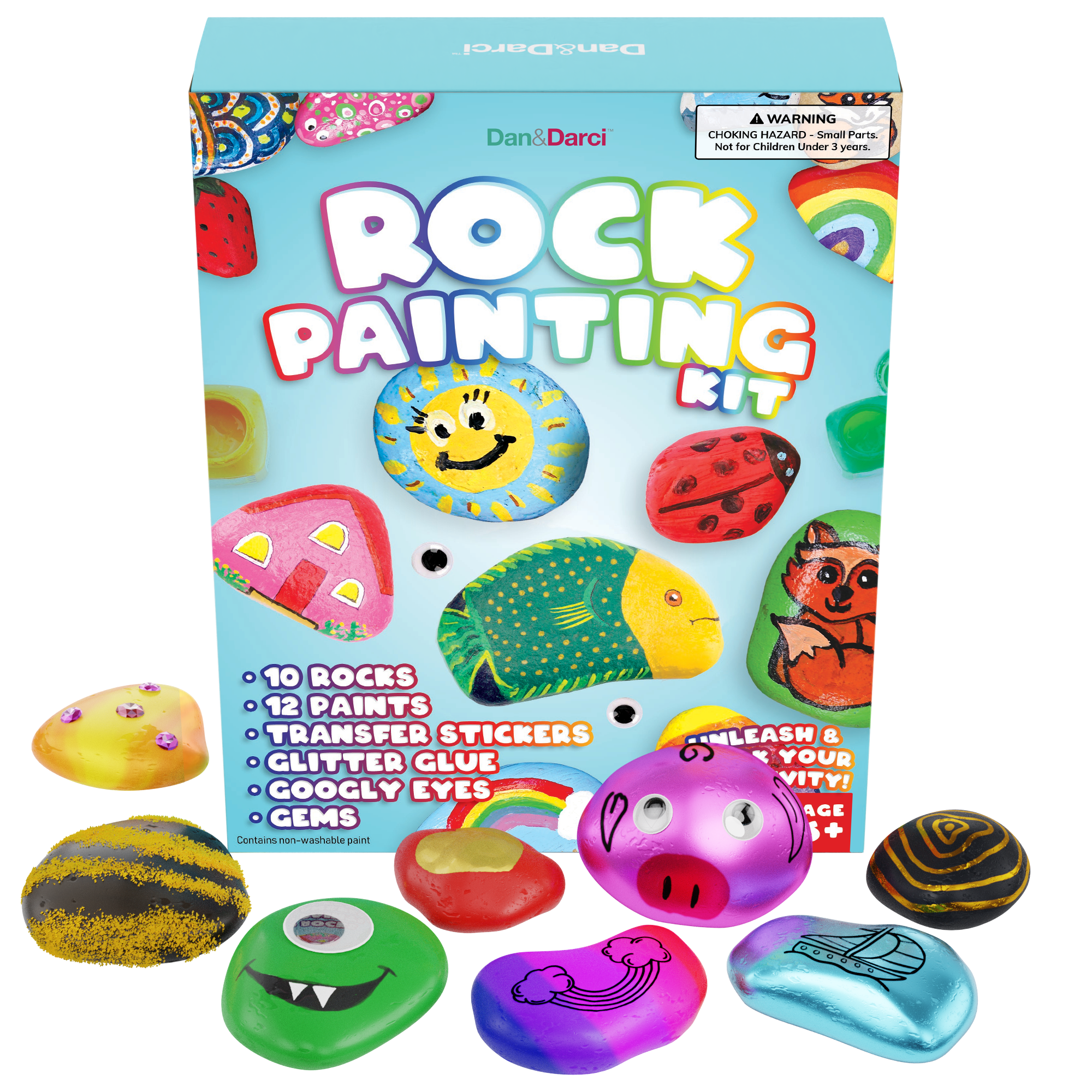 Rock Painting Kit for Kids — Dan&Darci