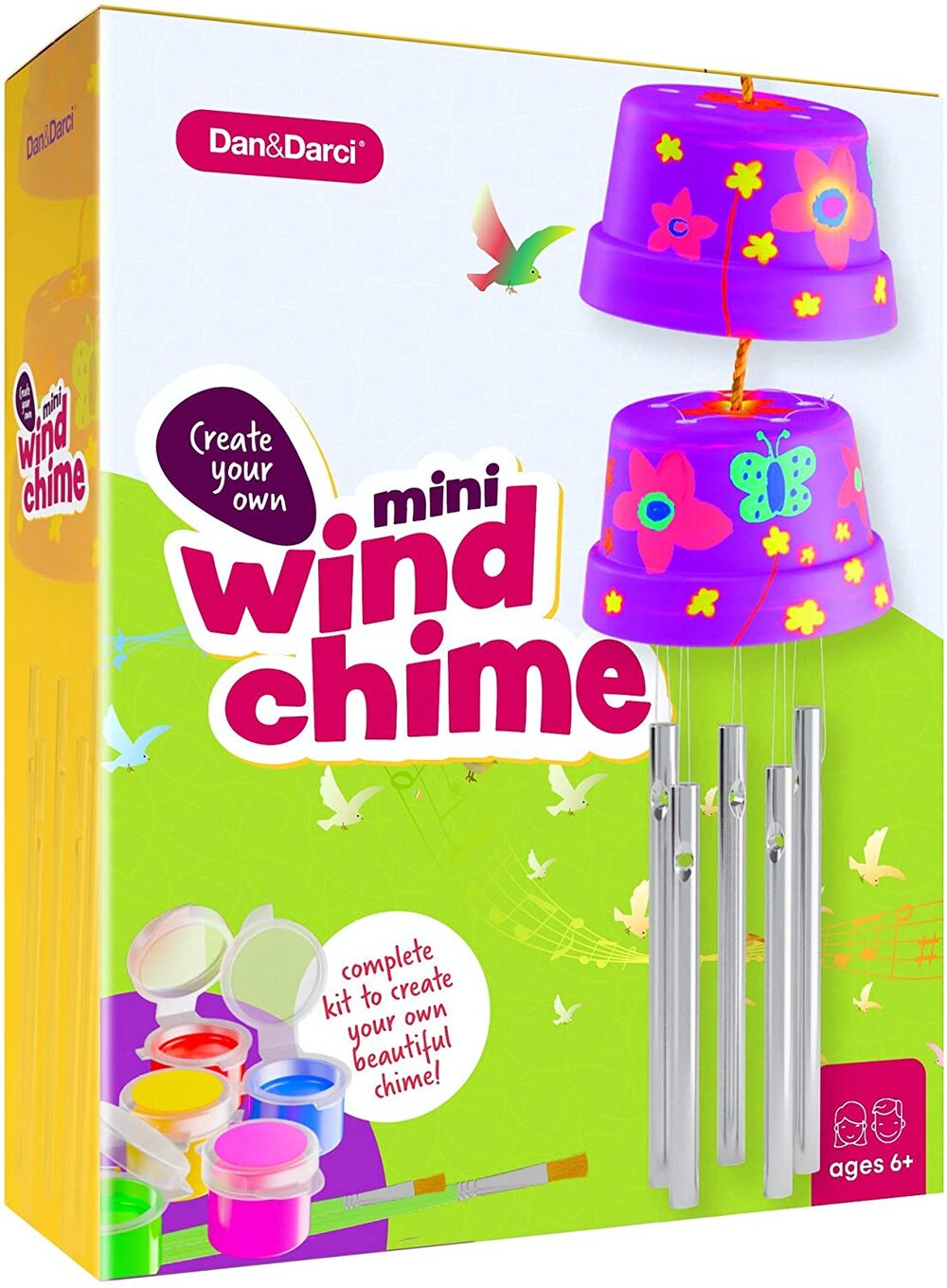 Create & Paint a Mini Wind Chime Making Kit — Dan&Darci