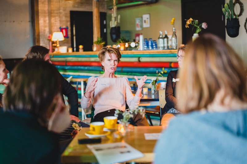 Tijd voor een drietal inspiratiesessies, waarbij goede voorbeelden uit het eigen netwerk voor het voetlicht worden gebracht