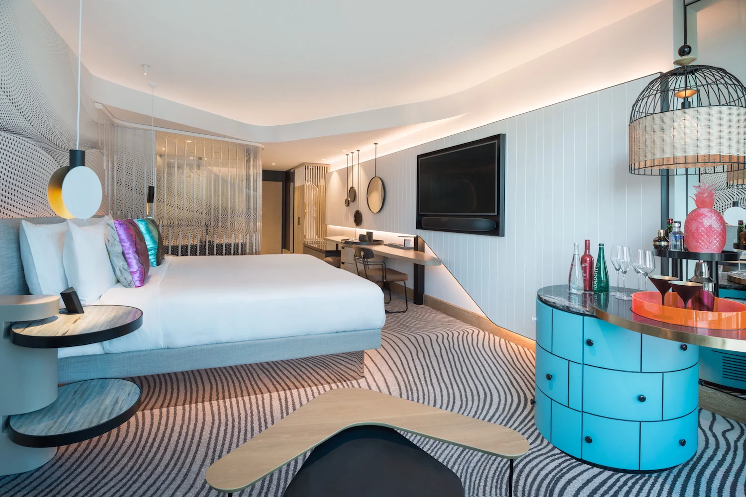 The brand new W Hotel, Brisbane