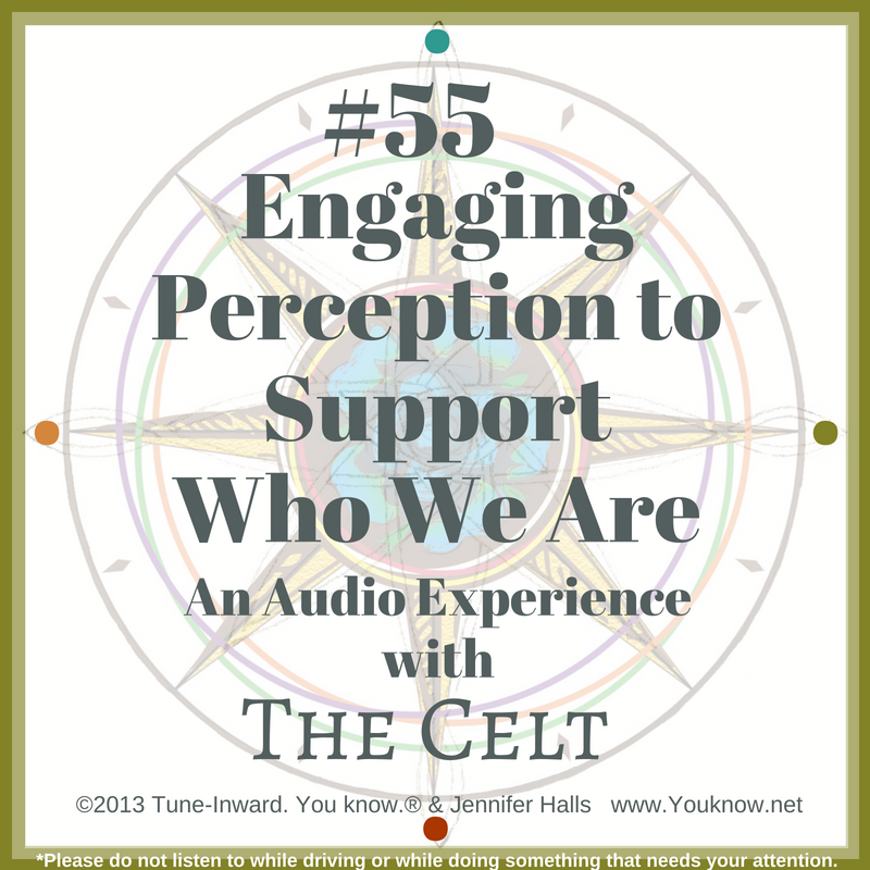#55 Engaging Perception to Support Who We Are