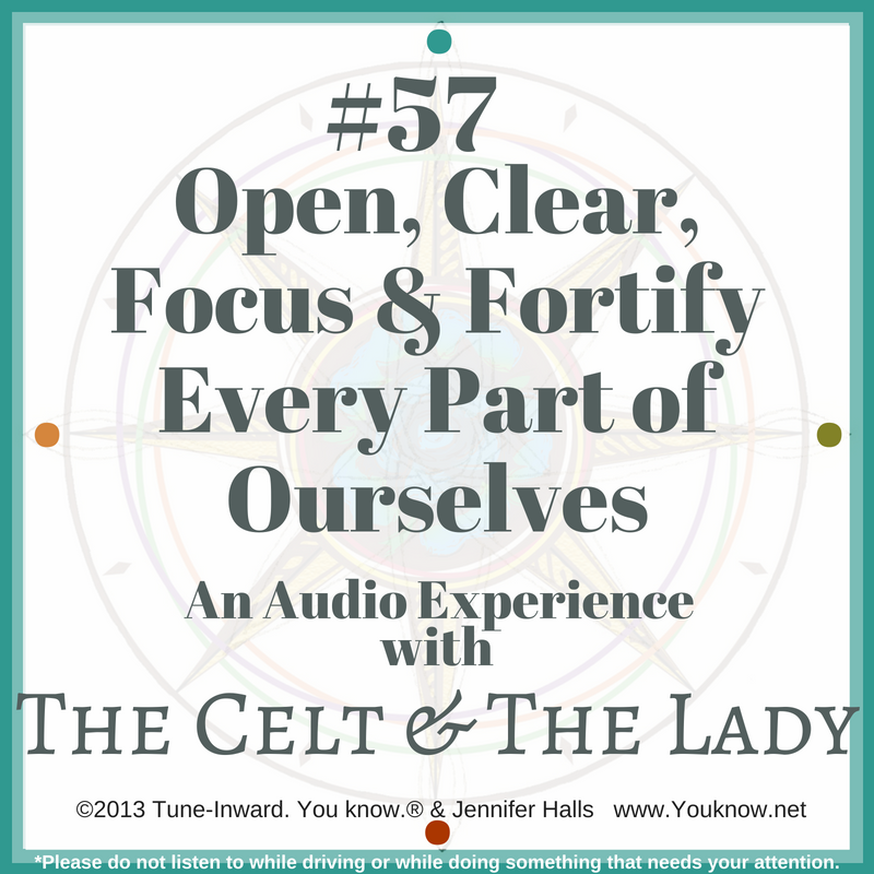#57 Open, Clear, Focus & Fortify Every Part of Ourselves