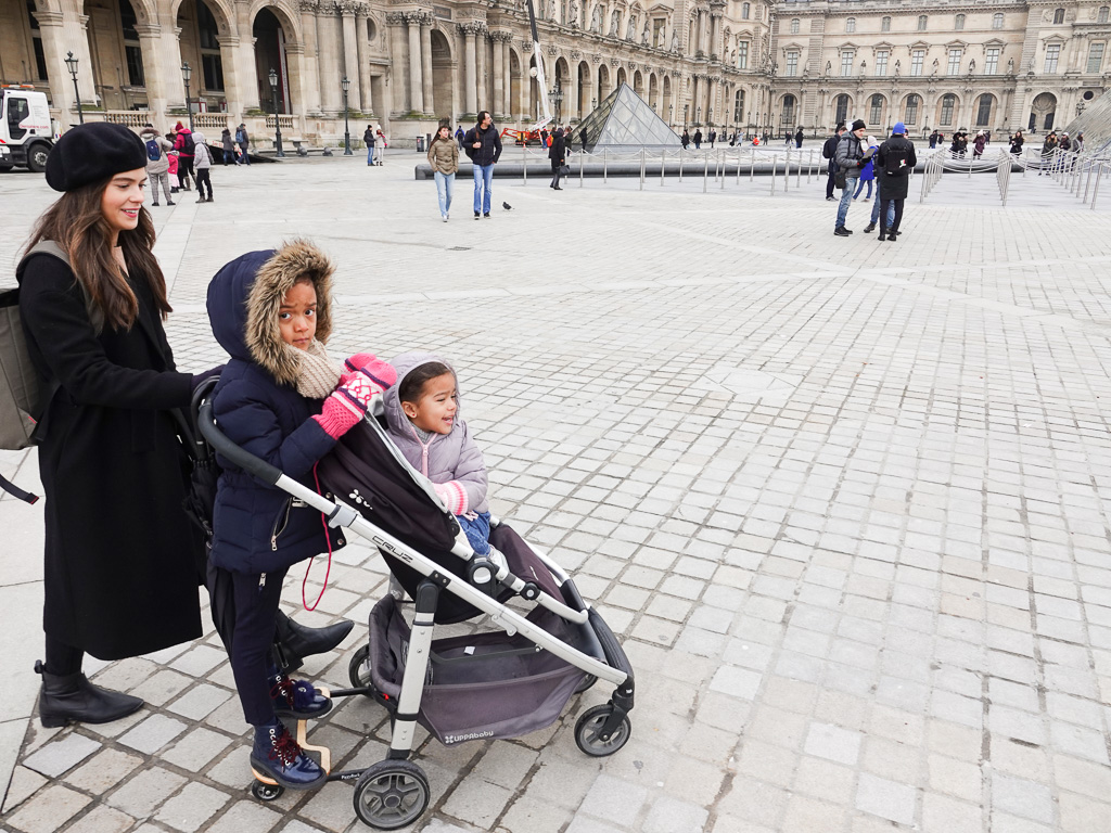 The MVP of the trip goes to this stroller and the piggyback attachment. I will never take a trip without my stroller. It's essential for me and the girls. If Sienna is feeling tired she can take a nap while Penny stands, and vice versa. Happy kids, happy life. 