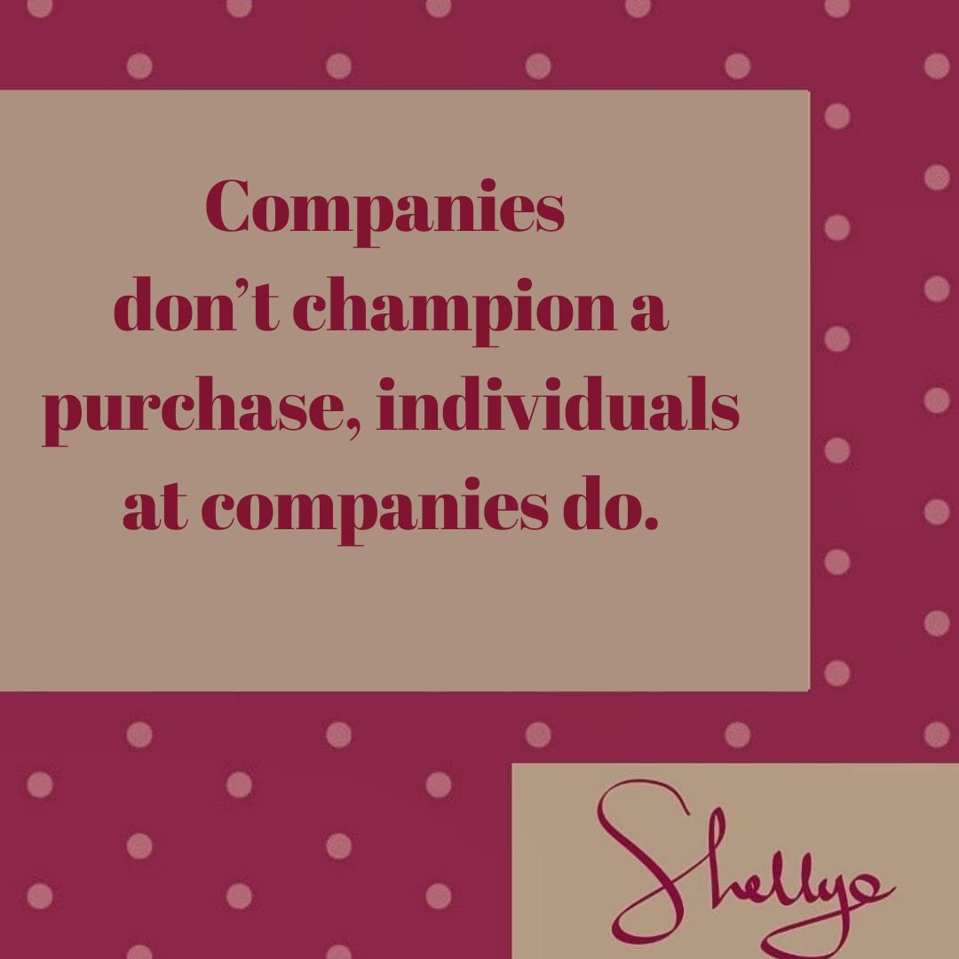 Fall in love with your customers, not your product