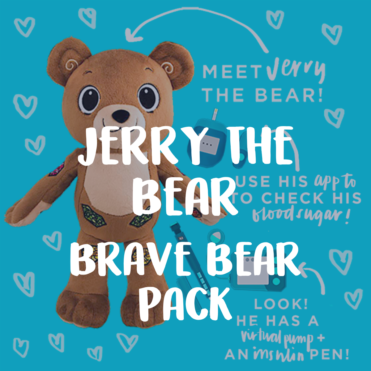 Jerry the Bear and Brave Bear Packs