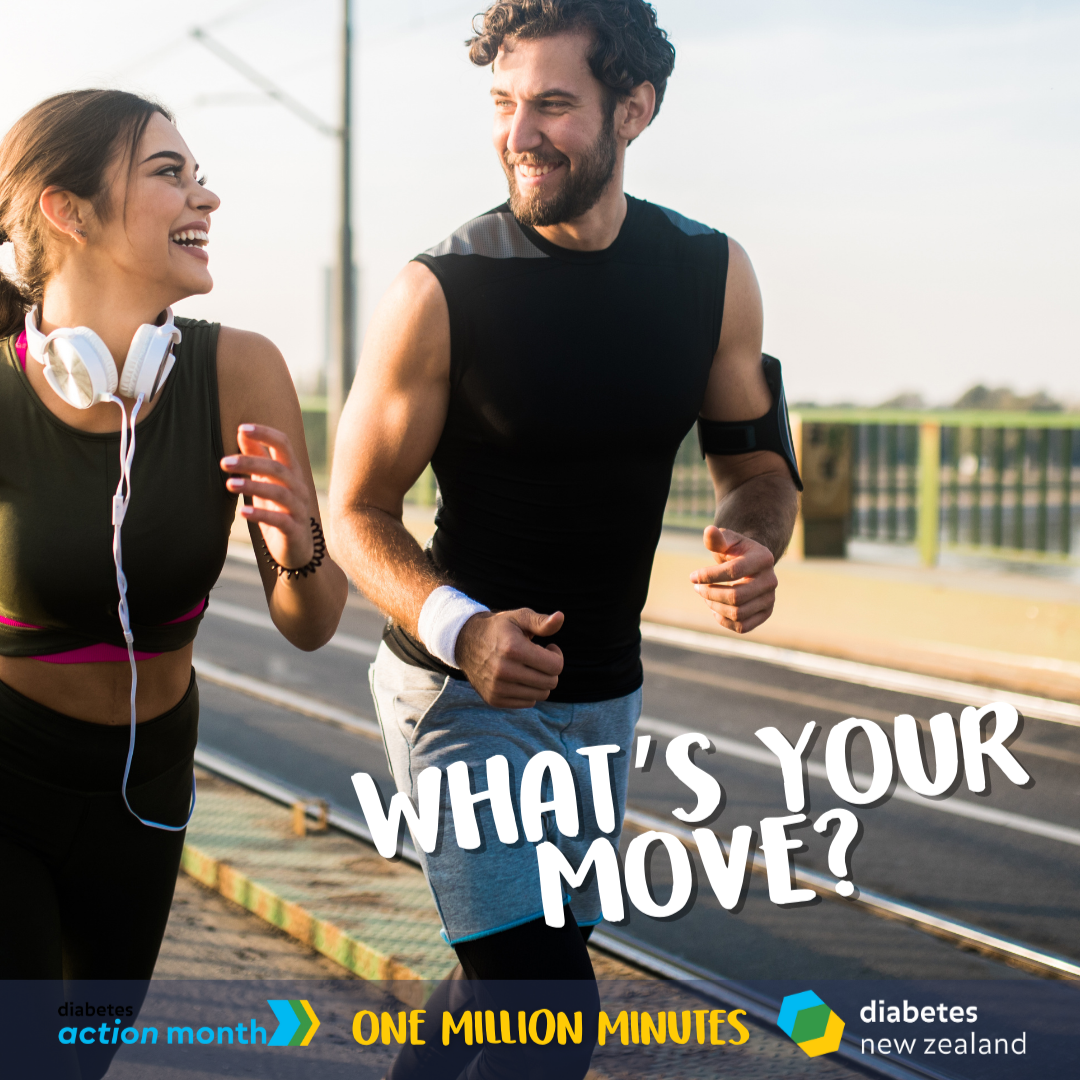 Diabetes New Zealand calls on everyone to come together for  One Million Minutes of movement