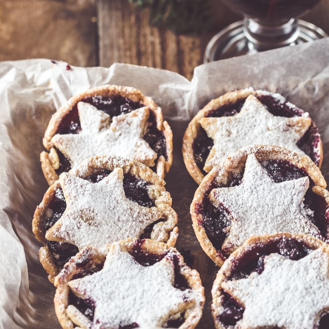 Mini chocolate mince pies