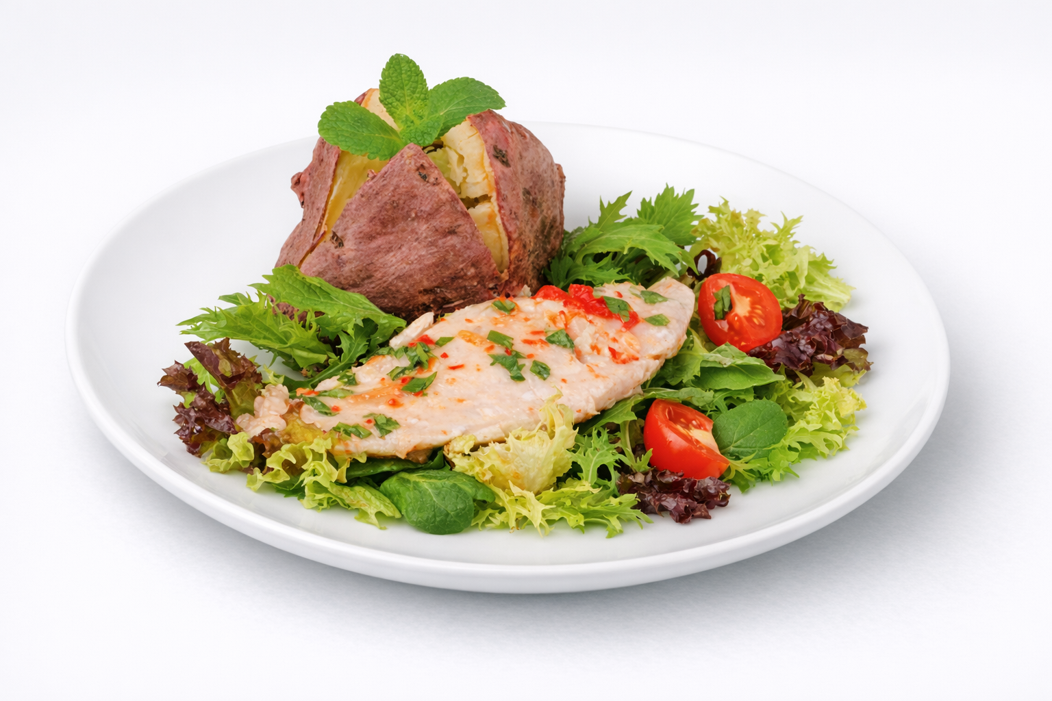 Sweet Chilli and Coriander Fish