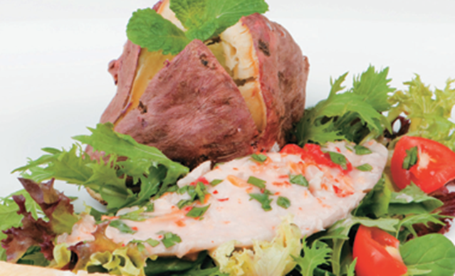 Sweet Chilli and Coriander Fish