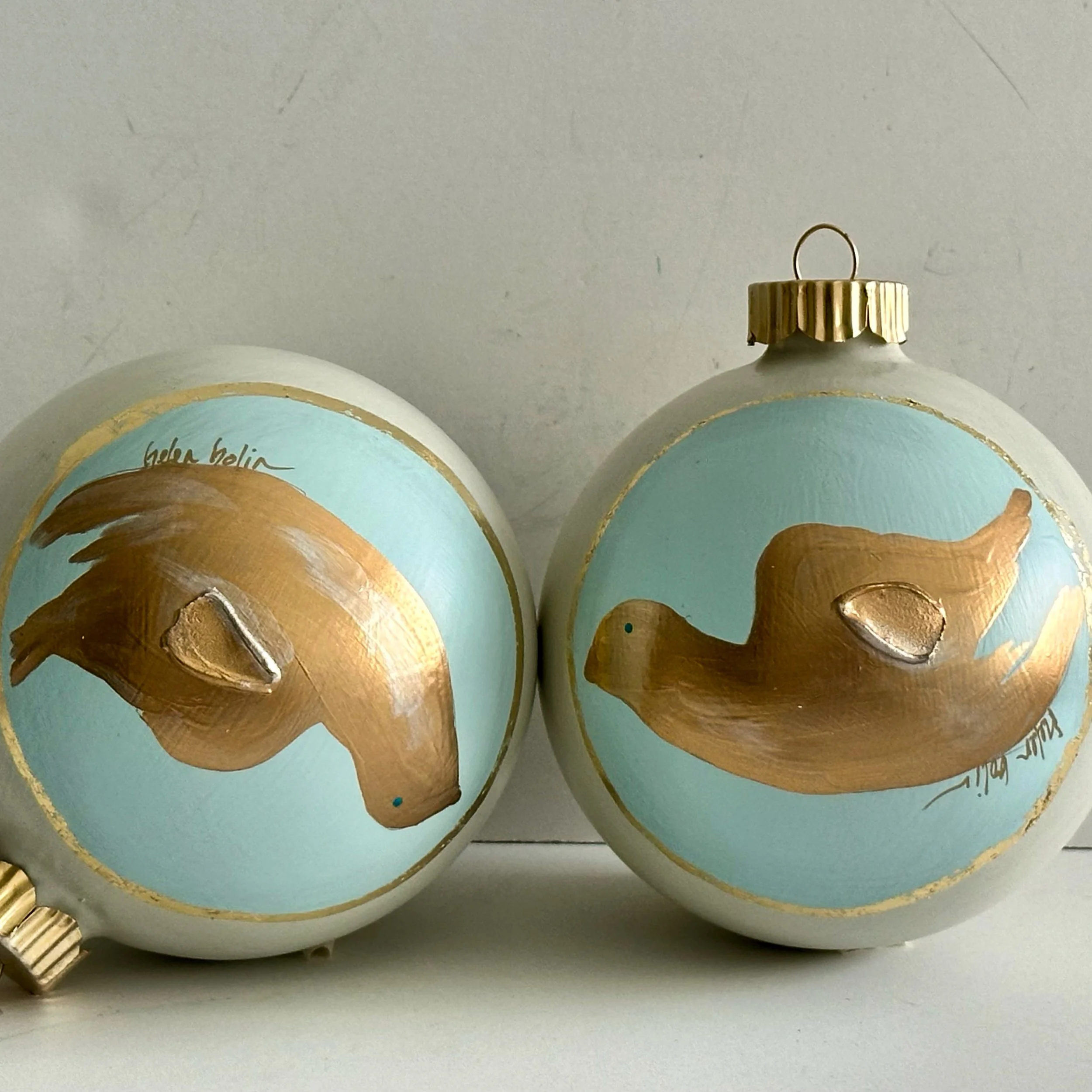 Dove Ornaments